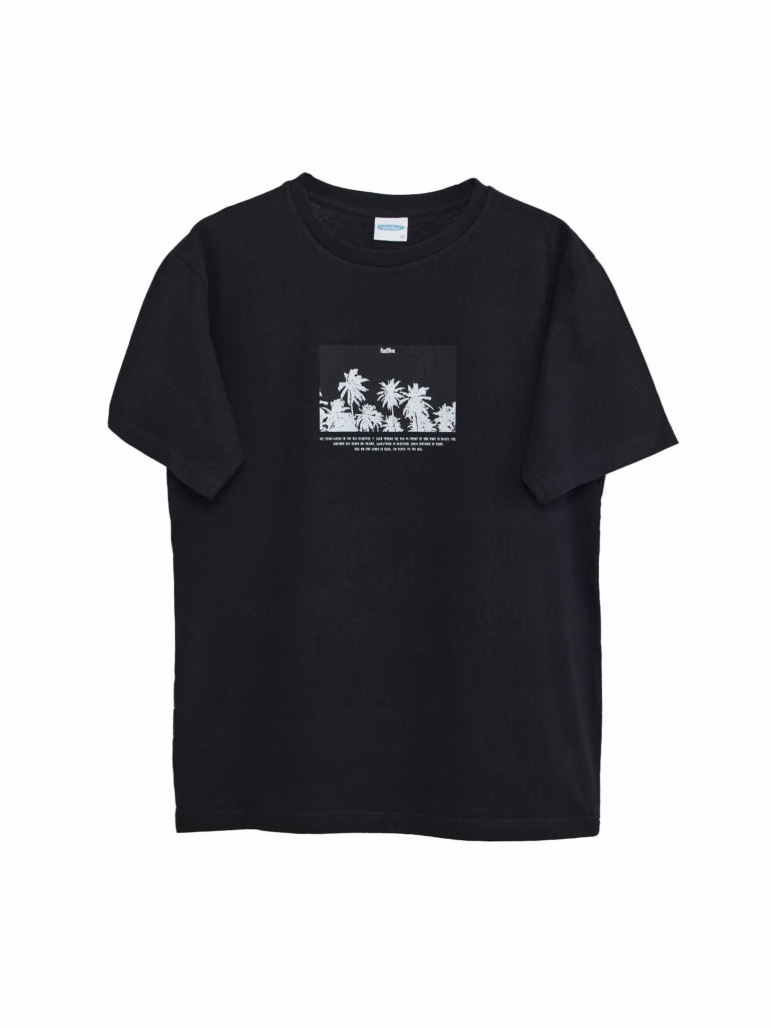 OEコットン 半袖メンズTシャツ【PALM】
