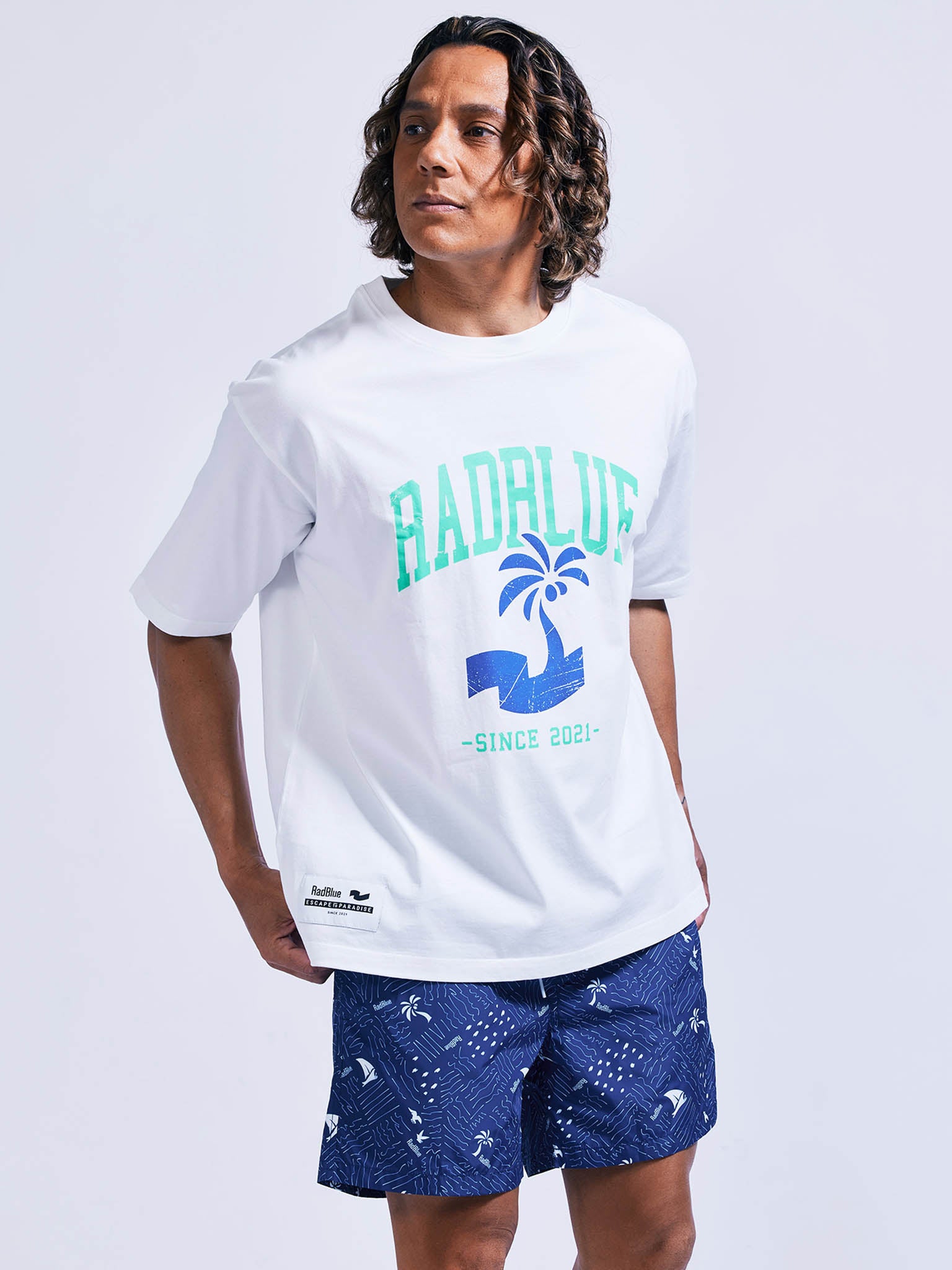 DrySilkyCotton® Tシャツ 【RAD PALM】