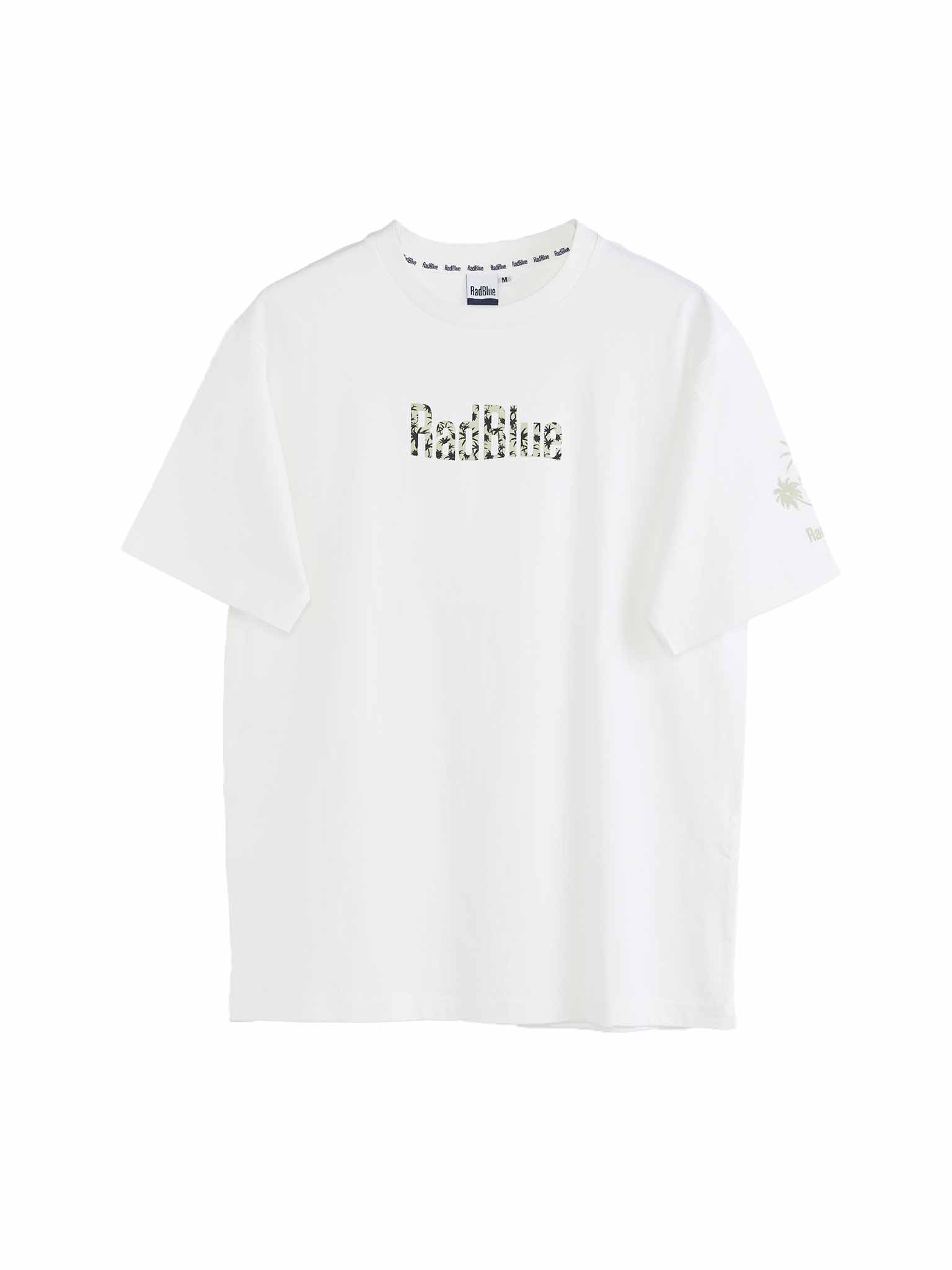 OEコットン 半袖メンズTシャツ【Palm】