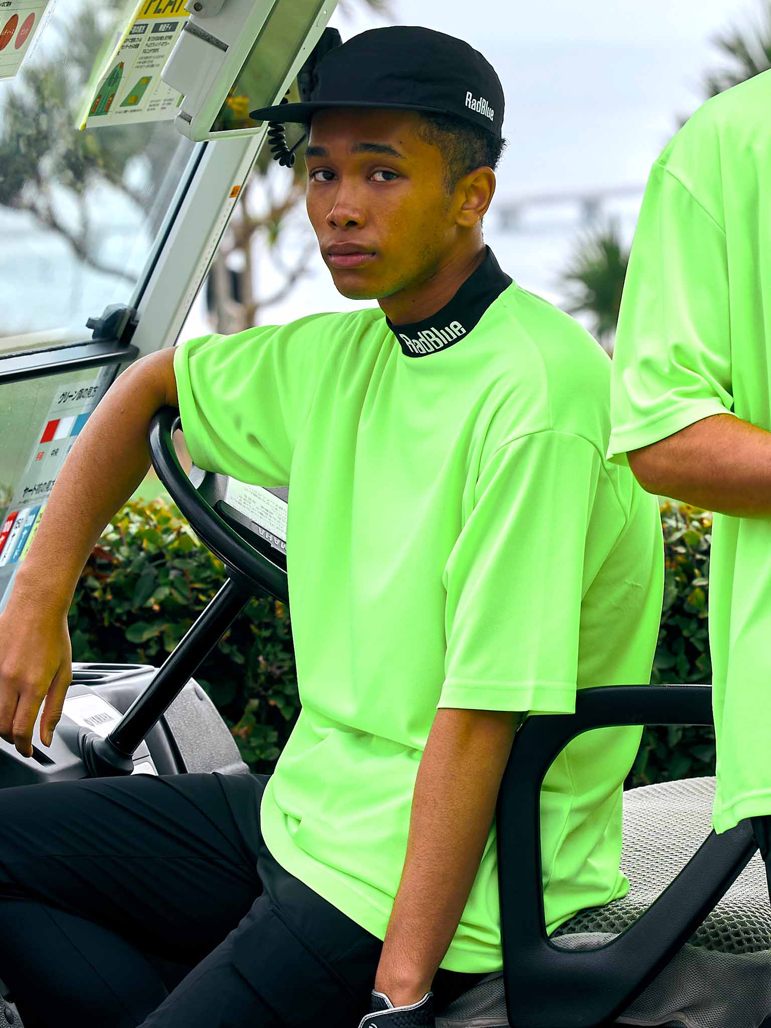 カノコ リラックスモックネック ショートスリーブ【logo】