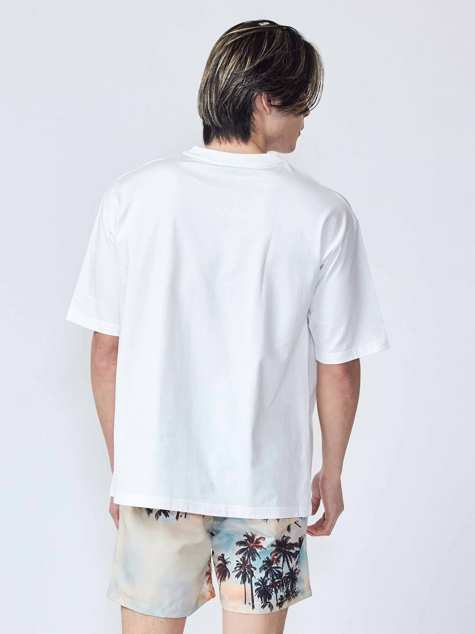 DrySilkyCotton® Tシャツ 【Sunset palm】