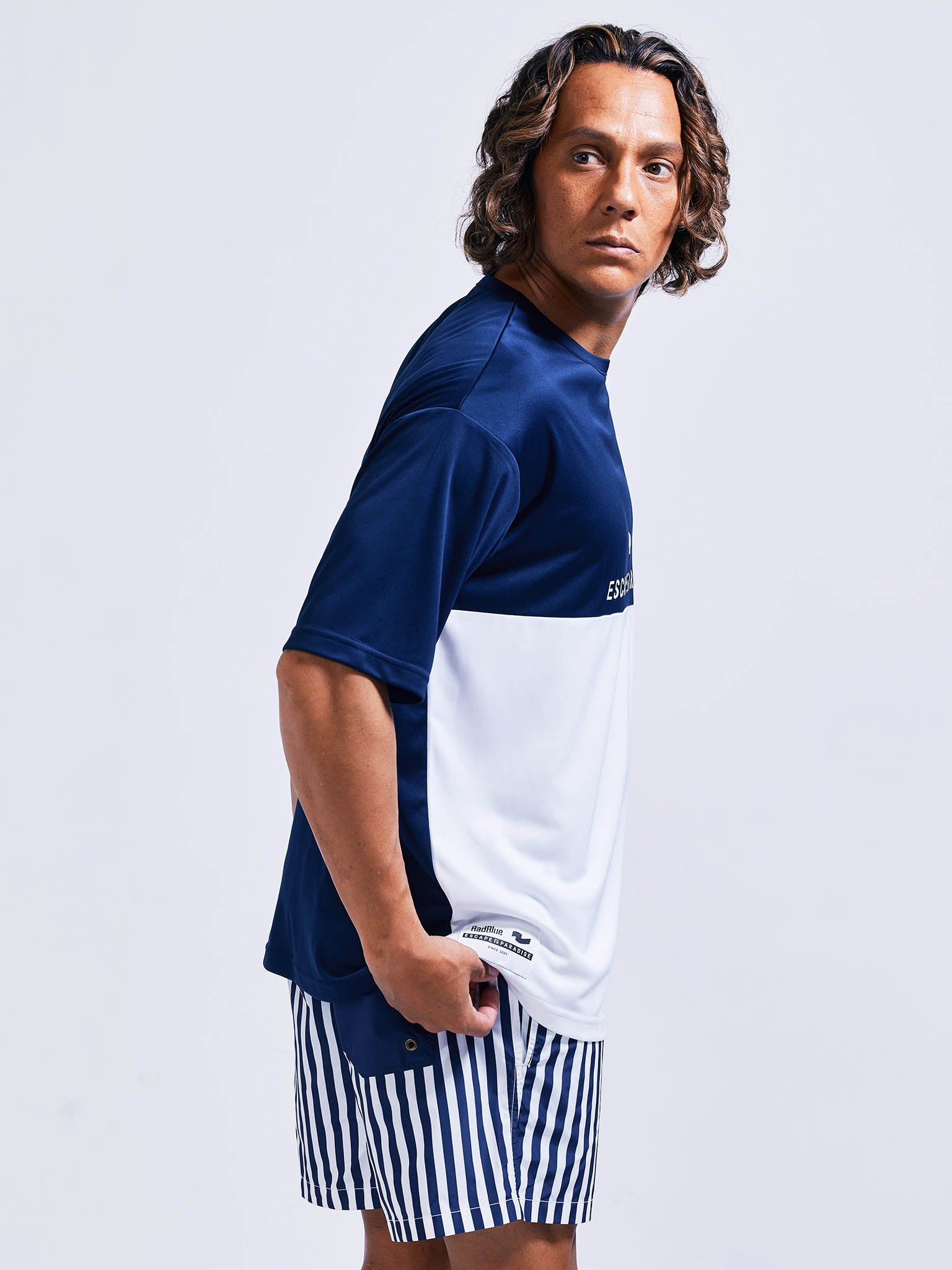 PHABOL® Two-Color Rash Guard Tee