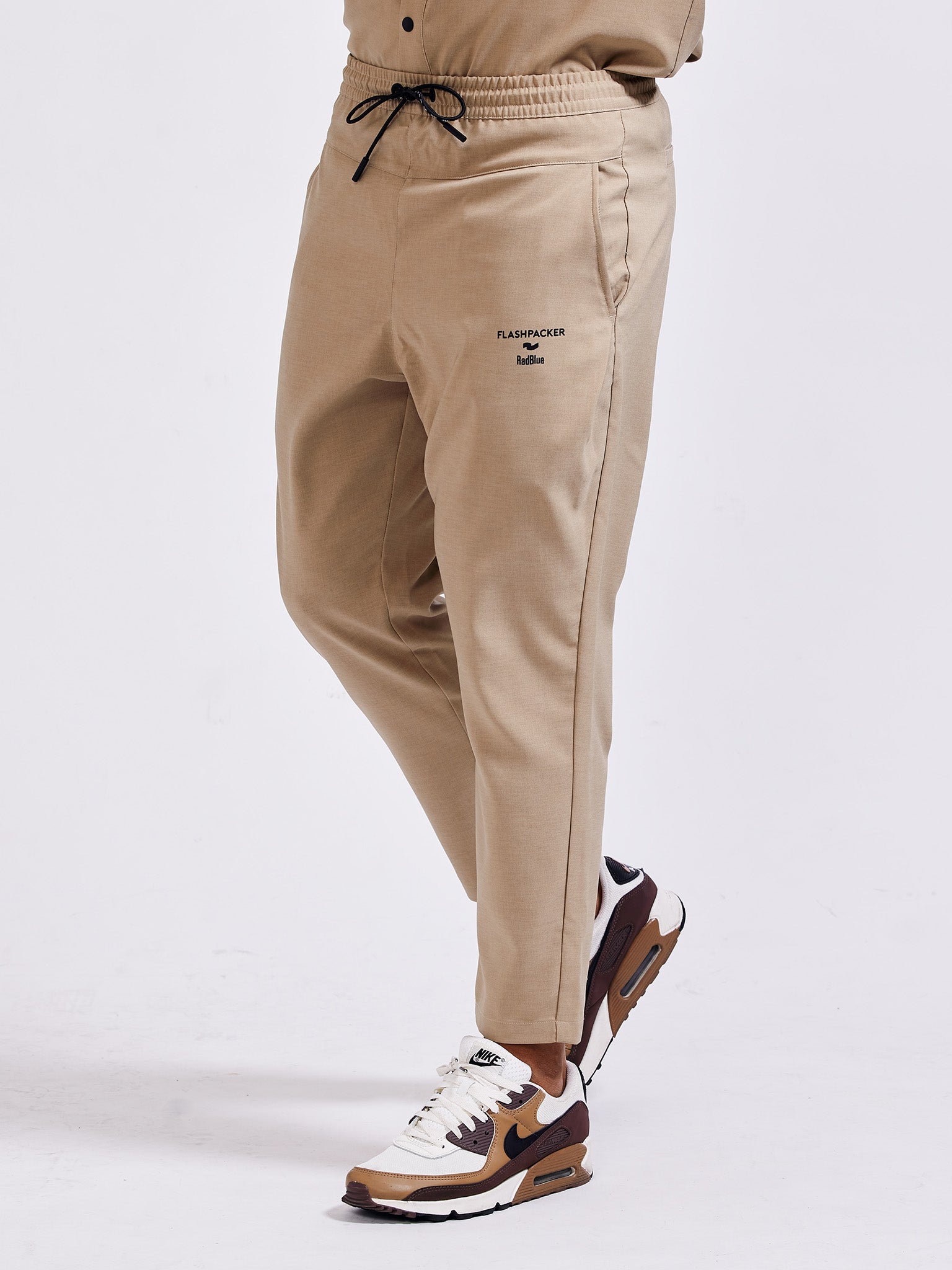 Reflax®RadBlue ×FlashPackerストレッチイージーパンツ