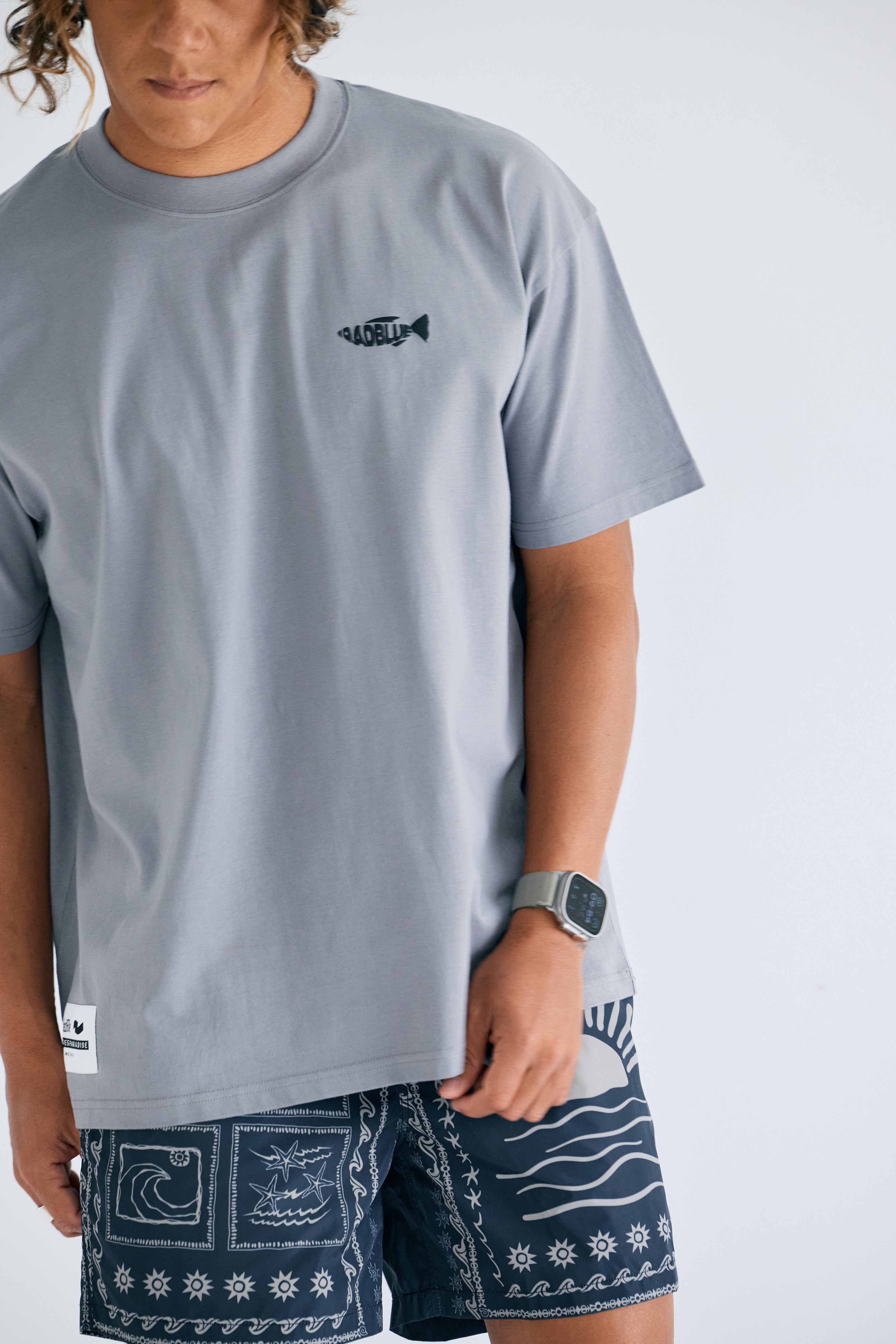 DrySilkyCotton Tshirt【fish】