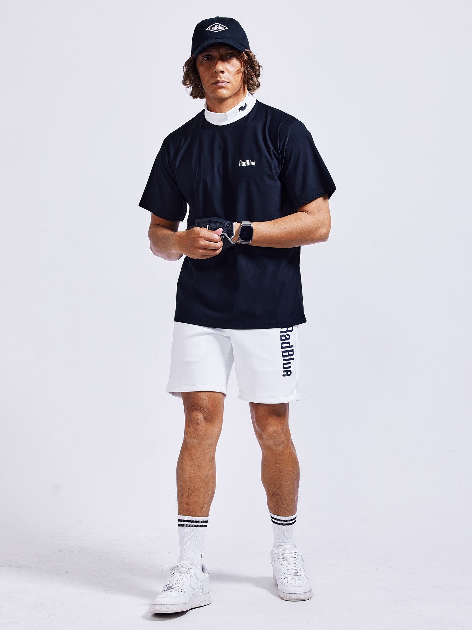 Super Dry Stretch Mock Neck