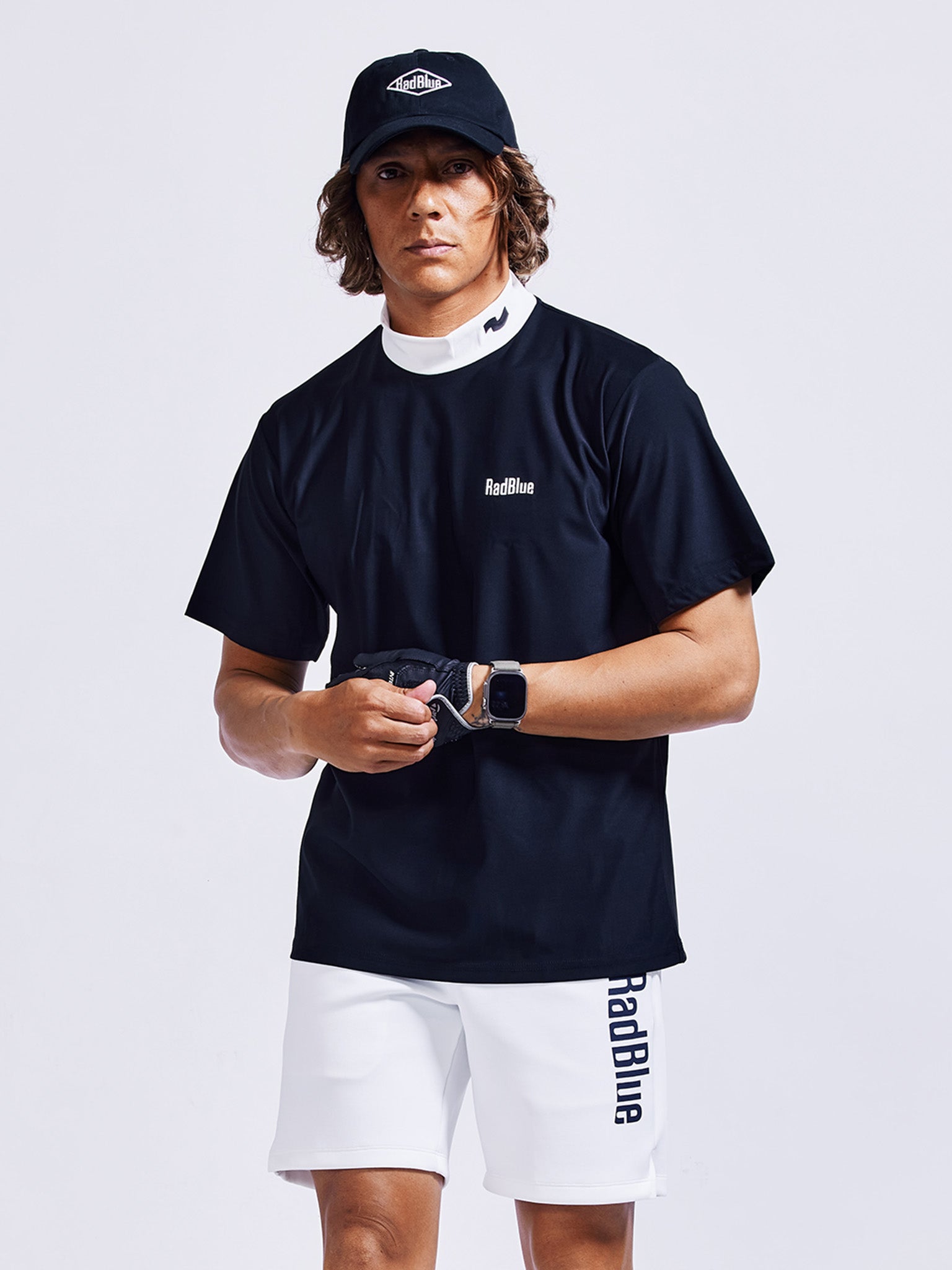 Super Dry Stretch Mock Neck