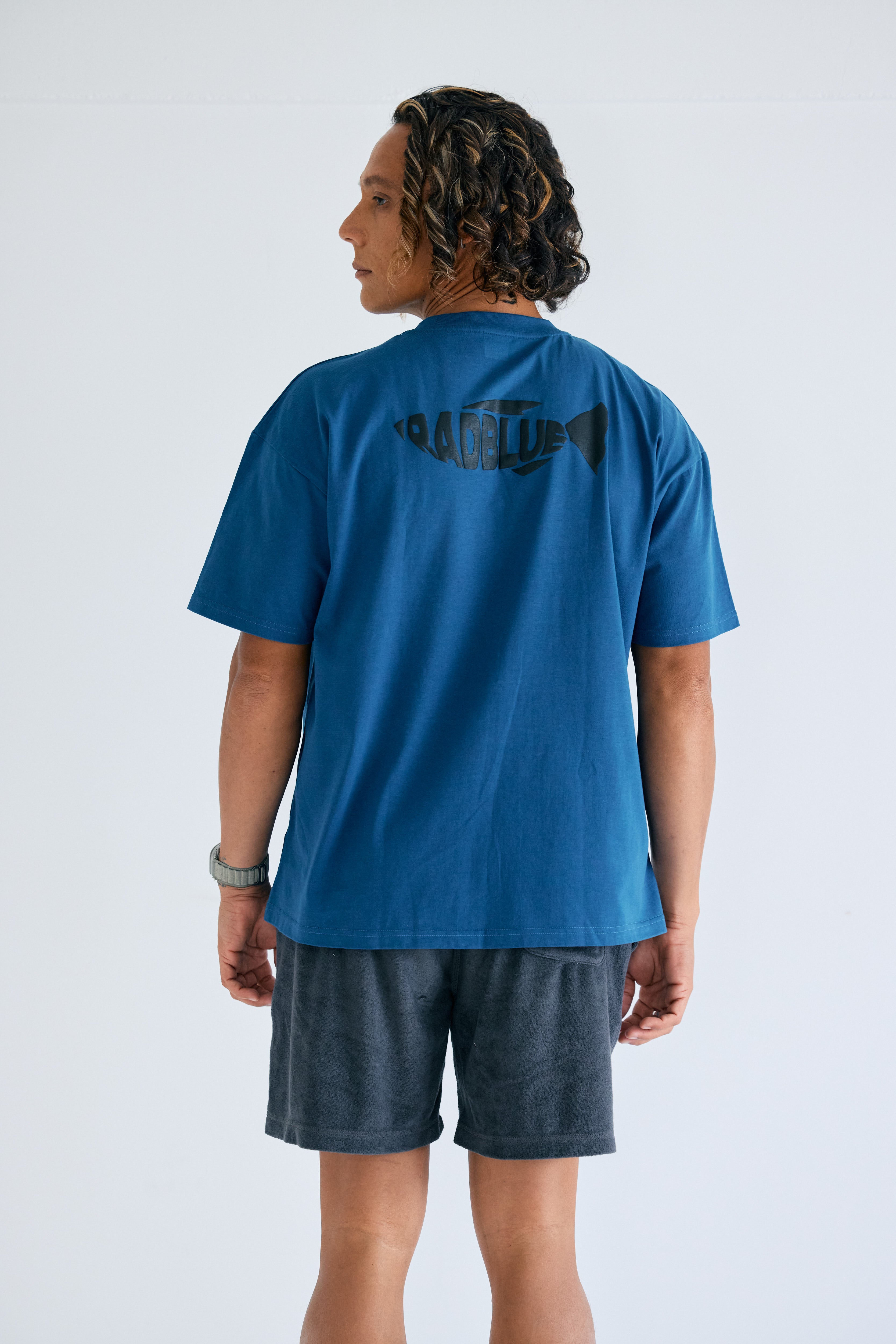 DrySilkyCotton Tshirt【fish】