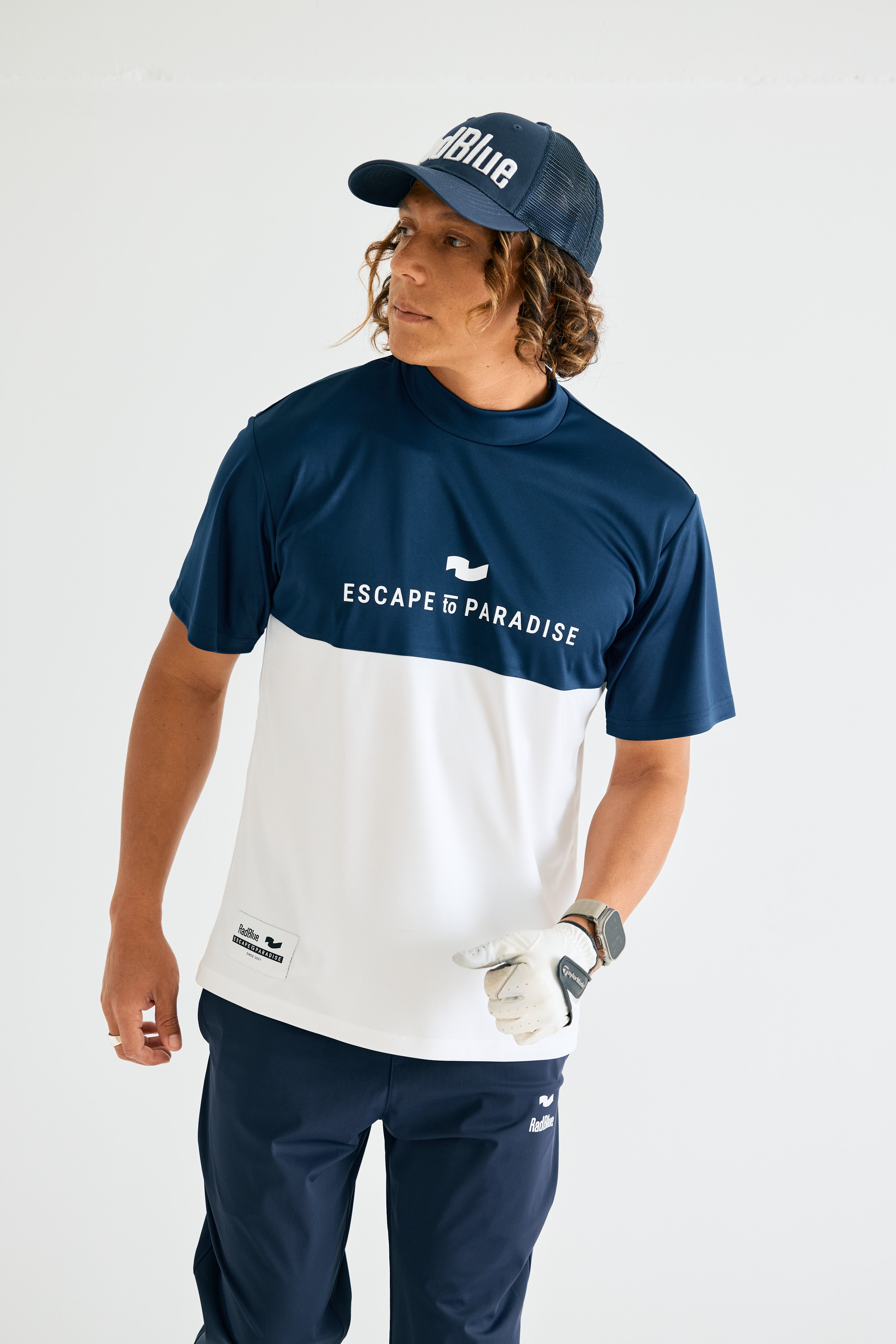 【2026SS 先行販売】PHABOL® バイカラードライモックネック