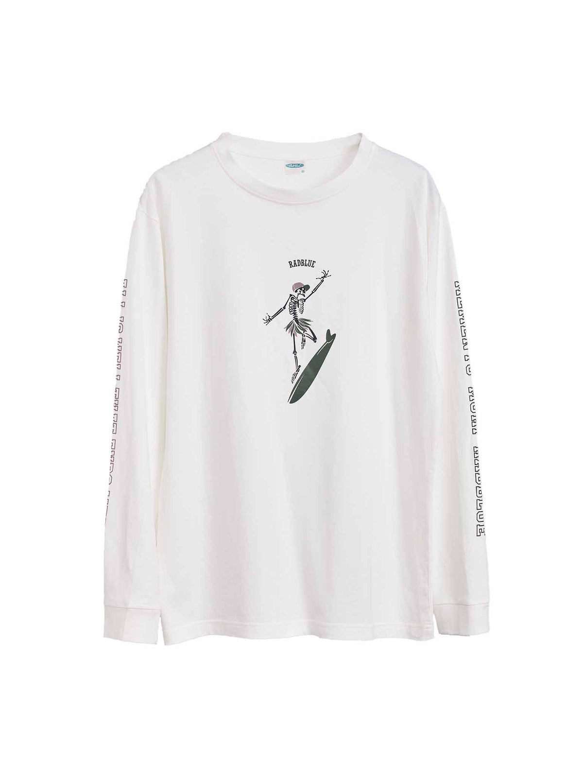 RadBlue LONG SLEEVE TEE【SKULL SURF】
