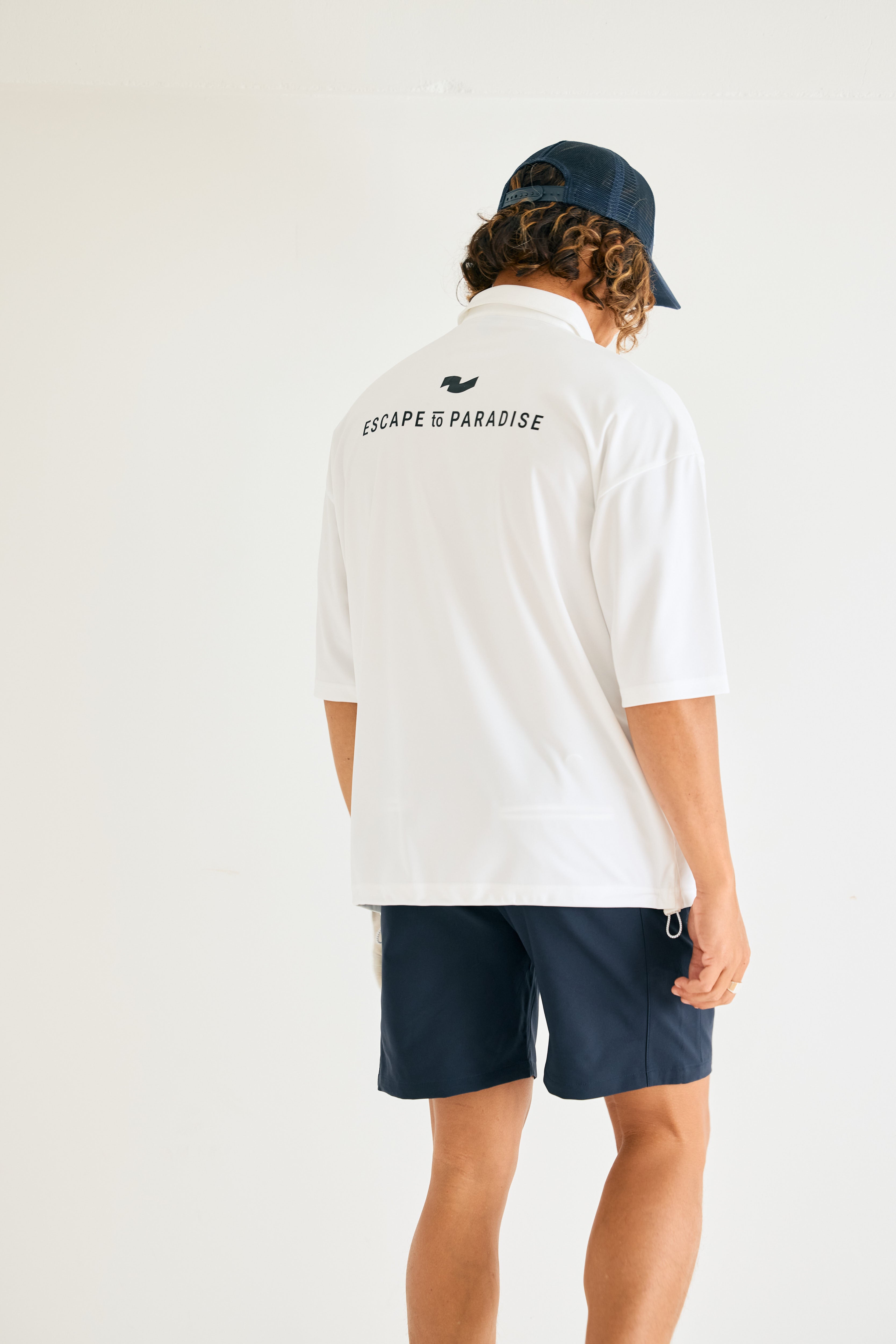 【2026SS 先行販売】PHABOL®オーバーサイズプルオーバー ドライポロシャツ