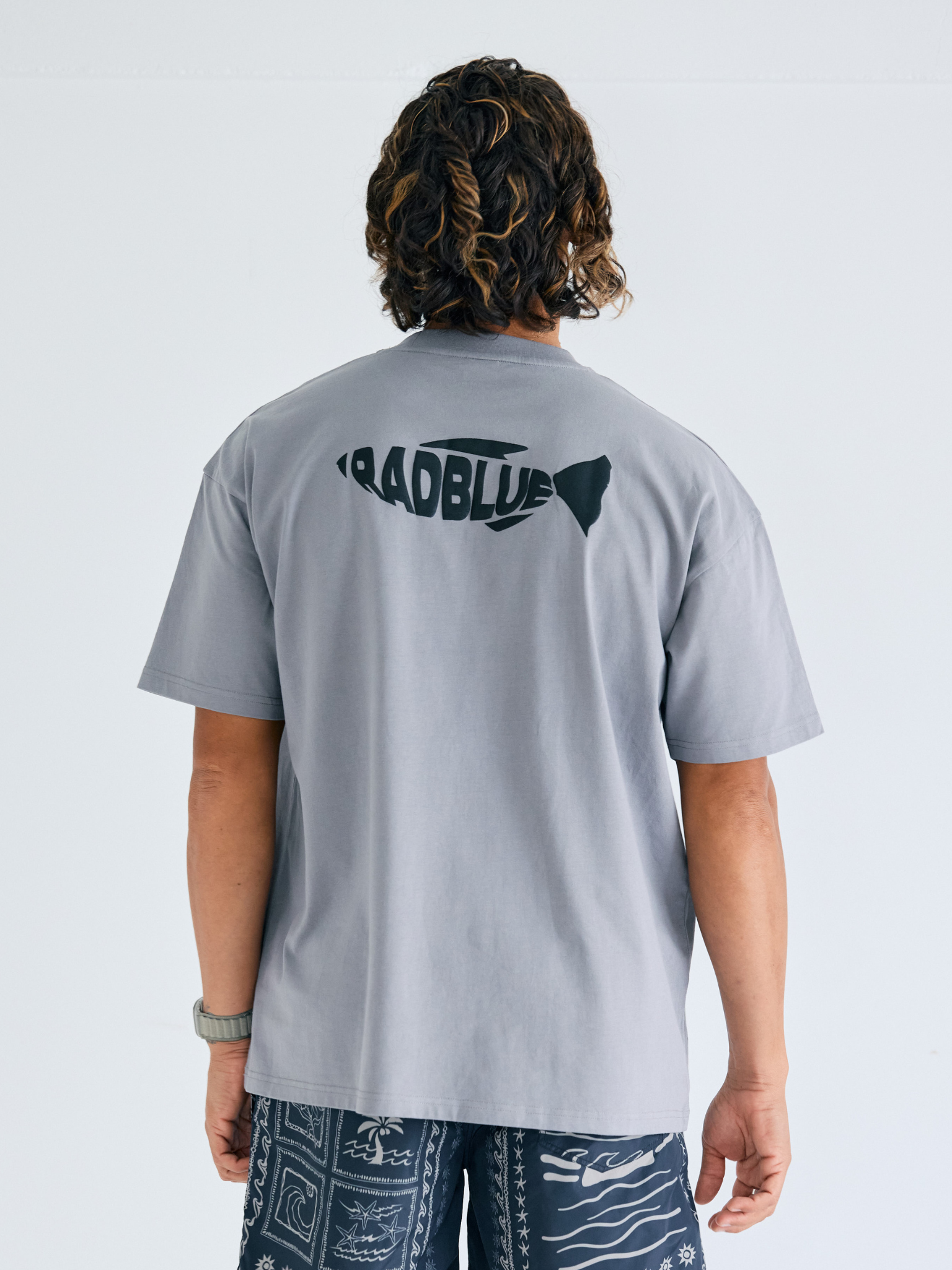 DrySilkyCotton Tshirt【fish】