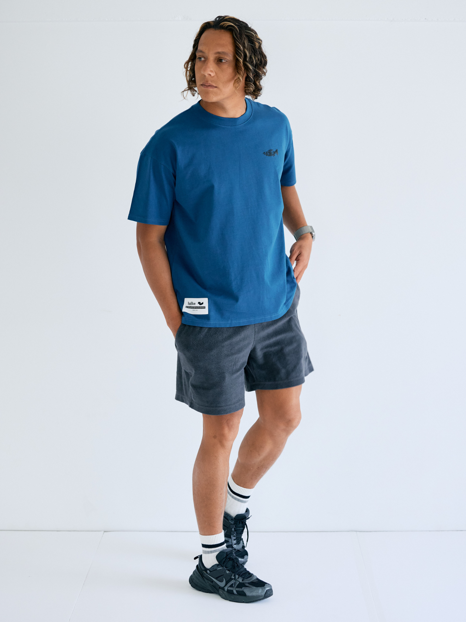 DrySilkyCotton Tshirt【fish】