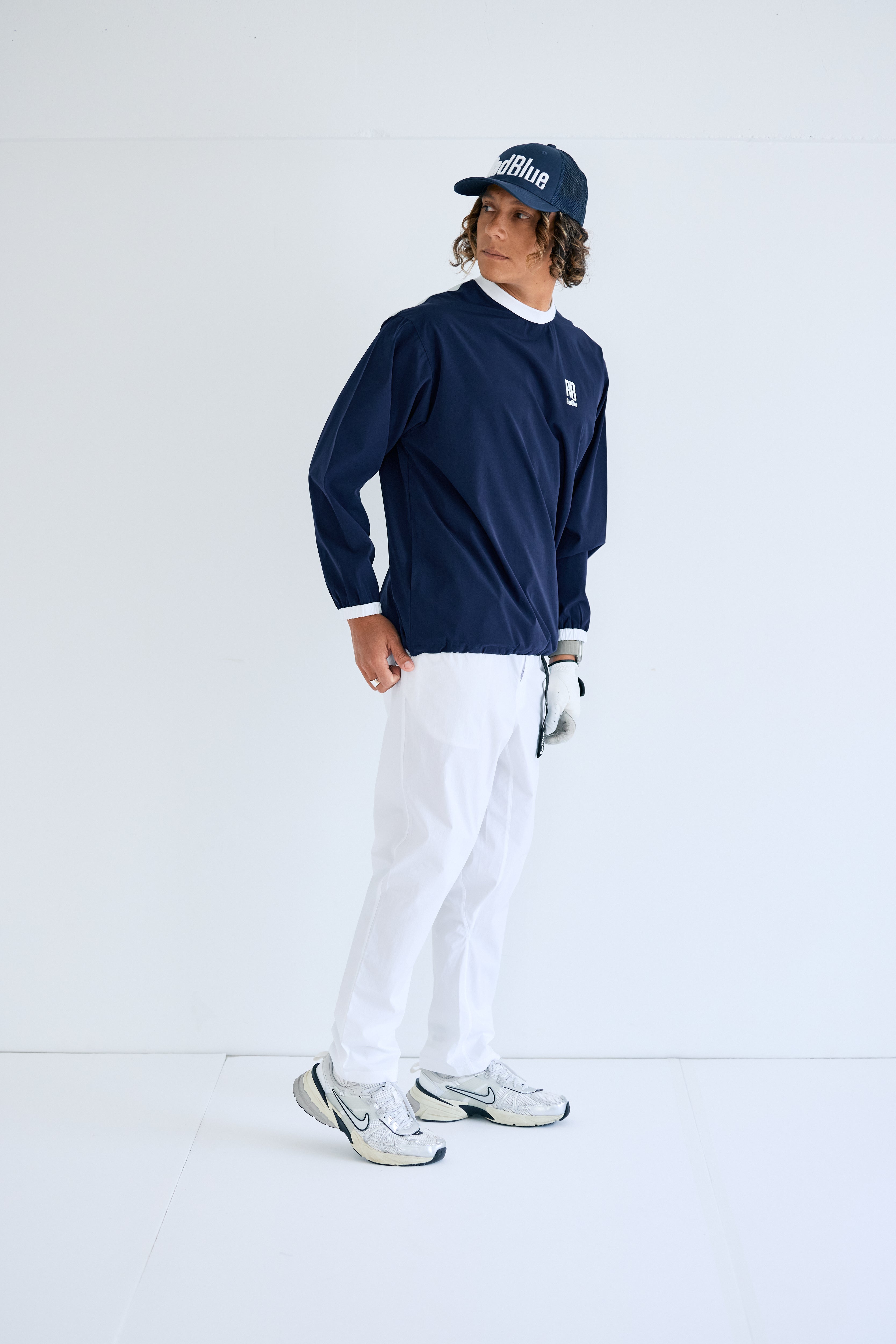 ストレッチナイロンプルオーバー/スニードジャック