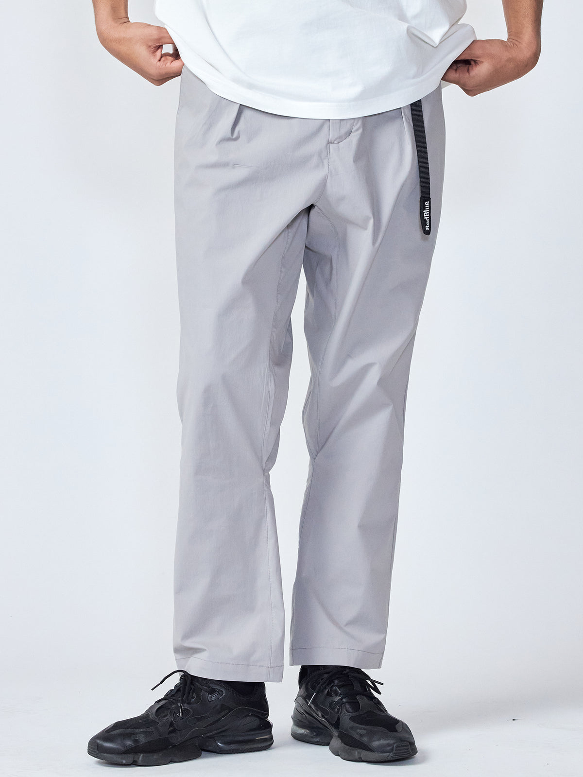 Tech Cotton Nylon Pants /FLOW