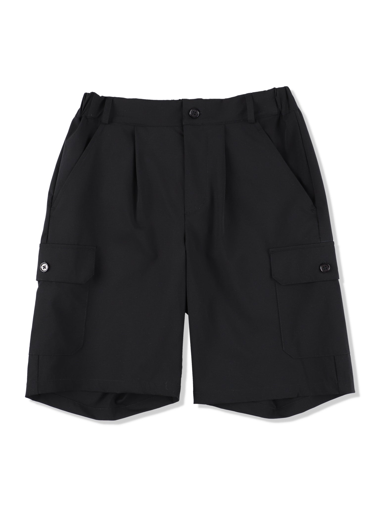 Ripstop stretch nylon cargo shorts