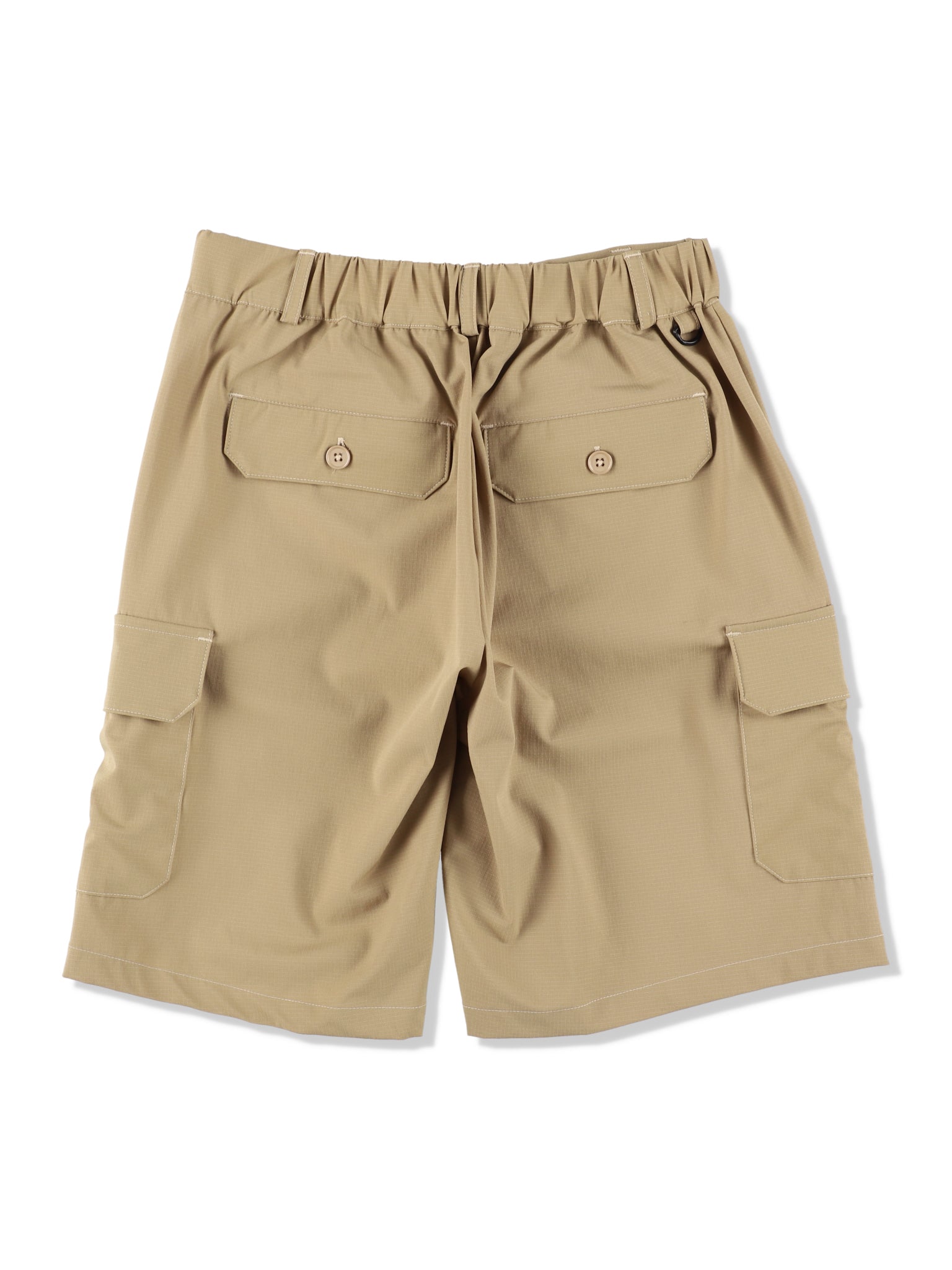 Ripstop stretch nylon cargo shorts