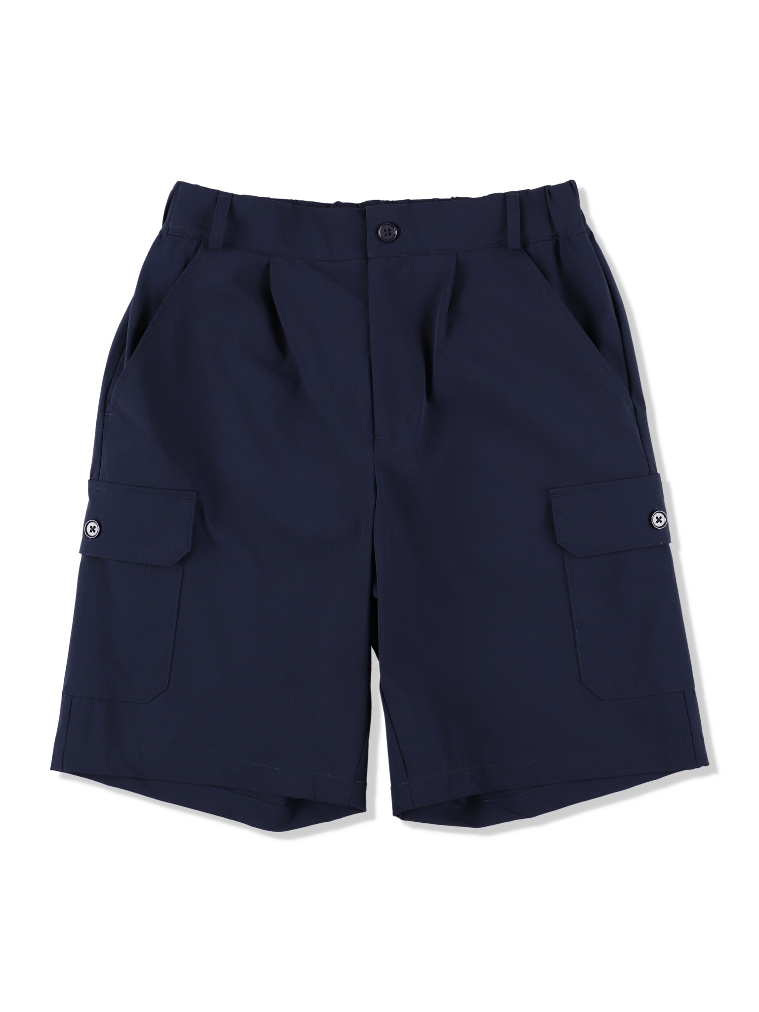 Ripstop stretch nylon cargo shorts
