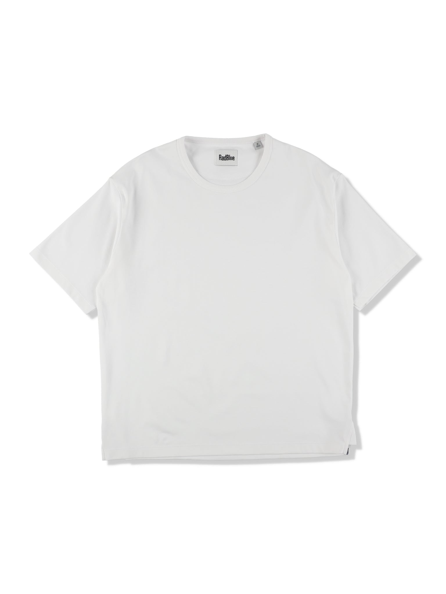 Smooth cotton oversized T-shirt