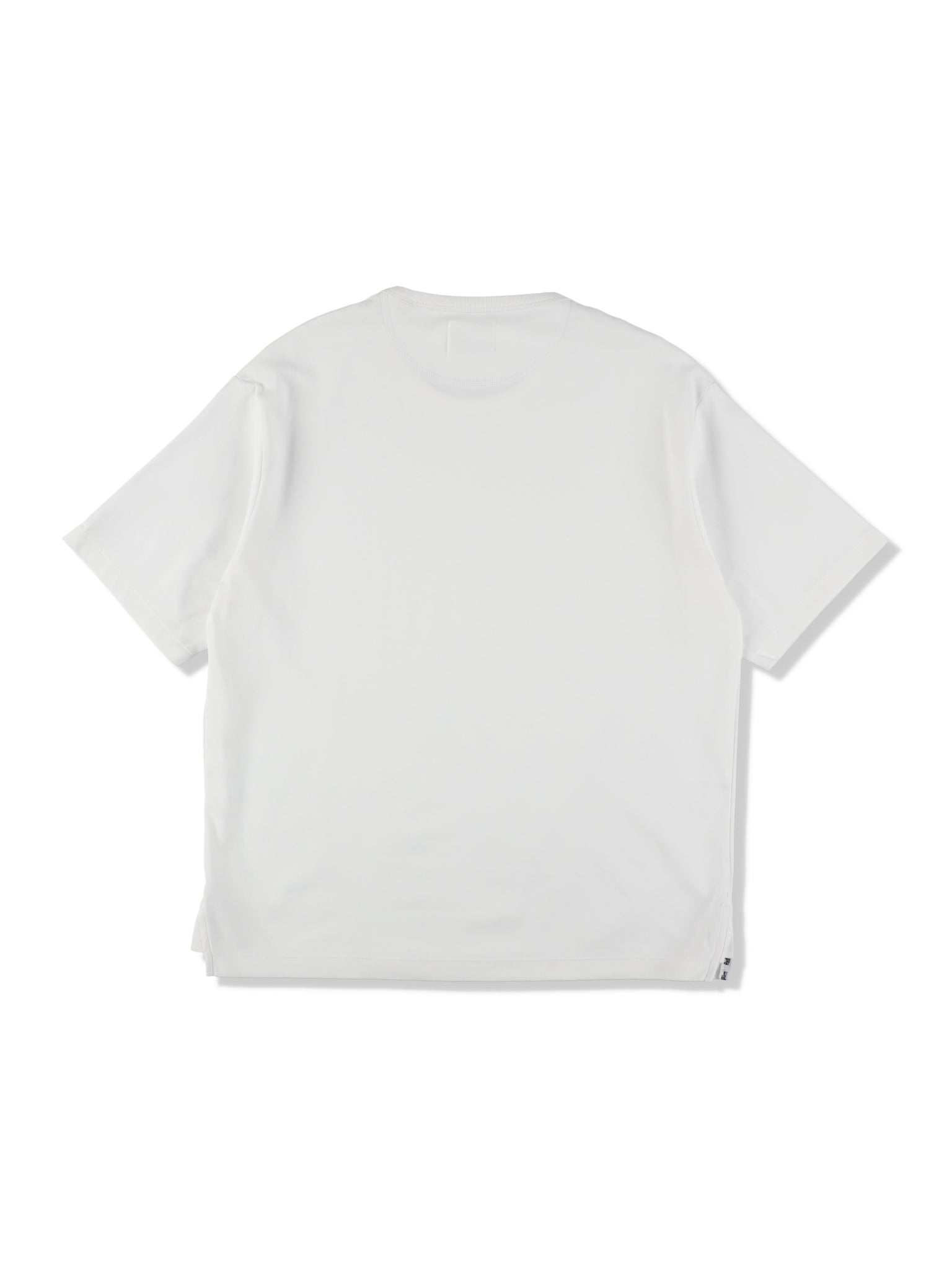 Smooth cotton oversized T-shirt