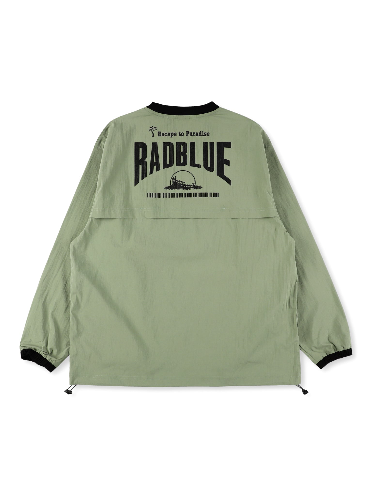 テックコットンナイロンプルオーバー 【arch logo】