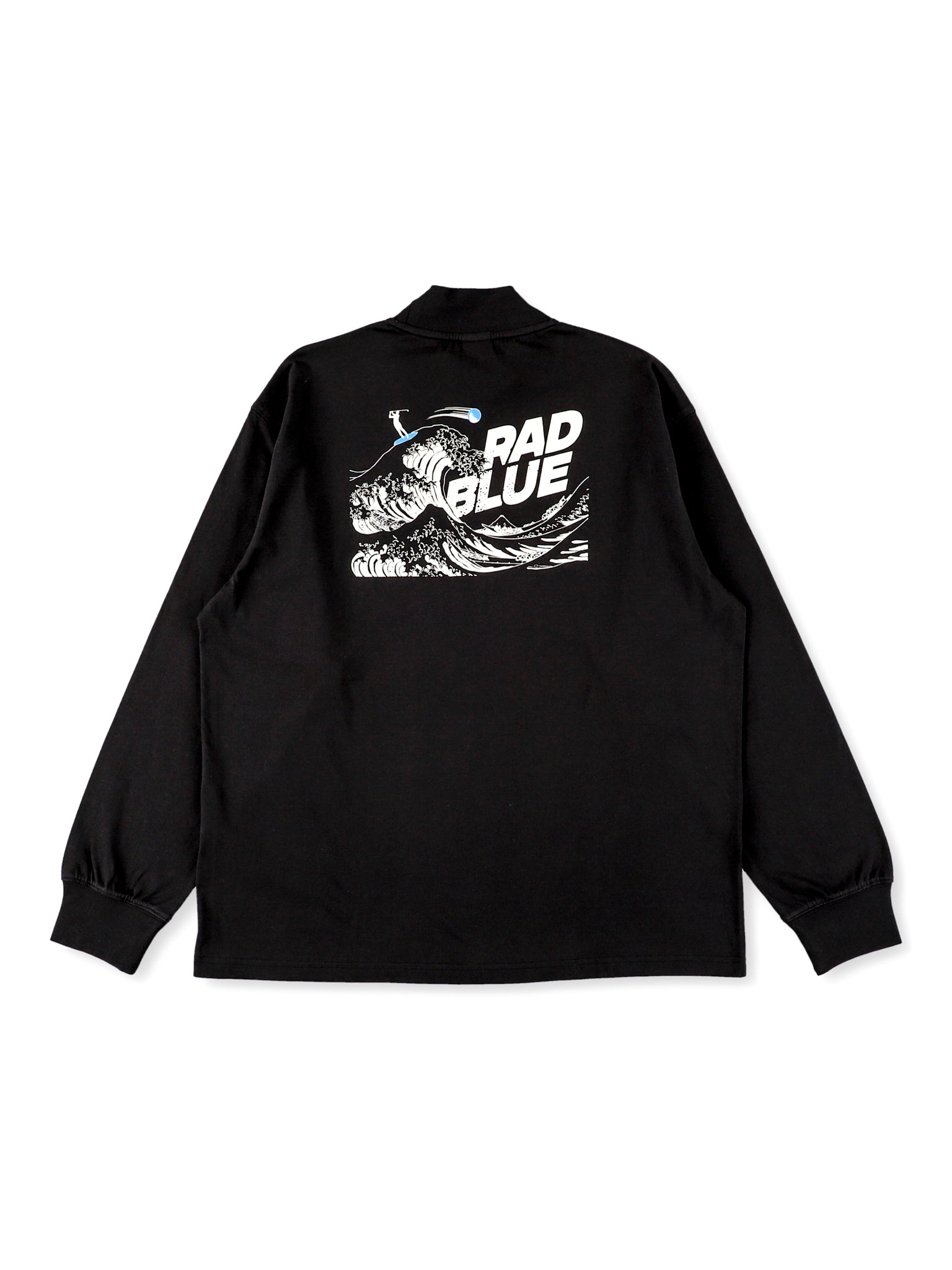 DrySilkyCotton® モックネックロングスリーブ【golf on board】