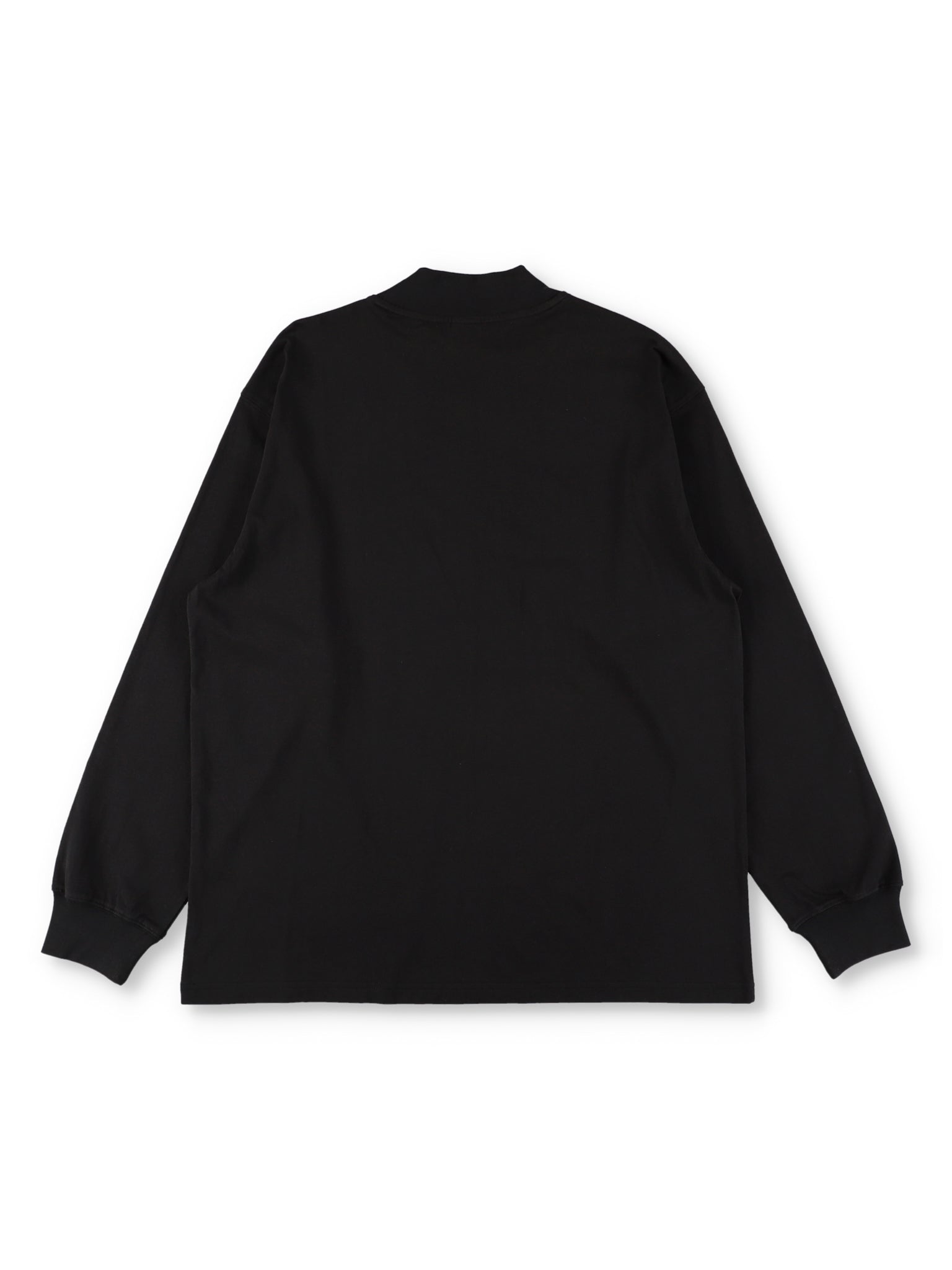 DrySilkyCotton® モックネックロングスリーブ【water surface】