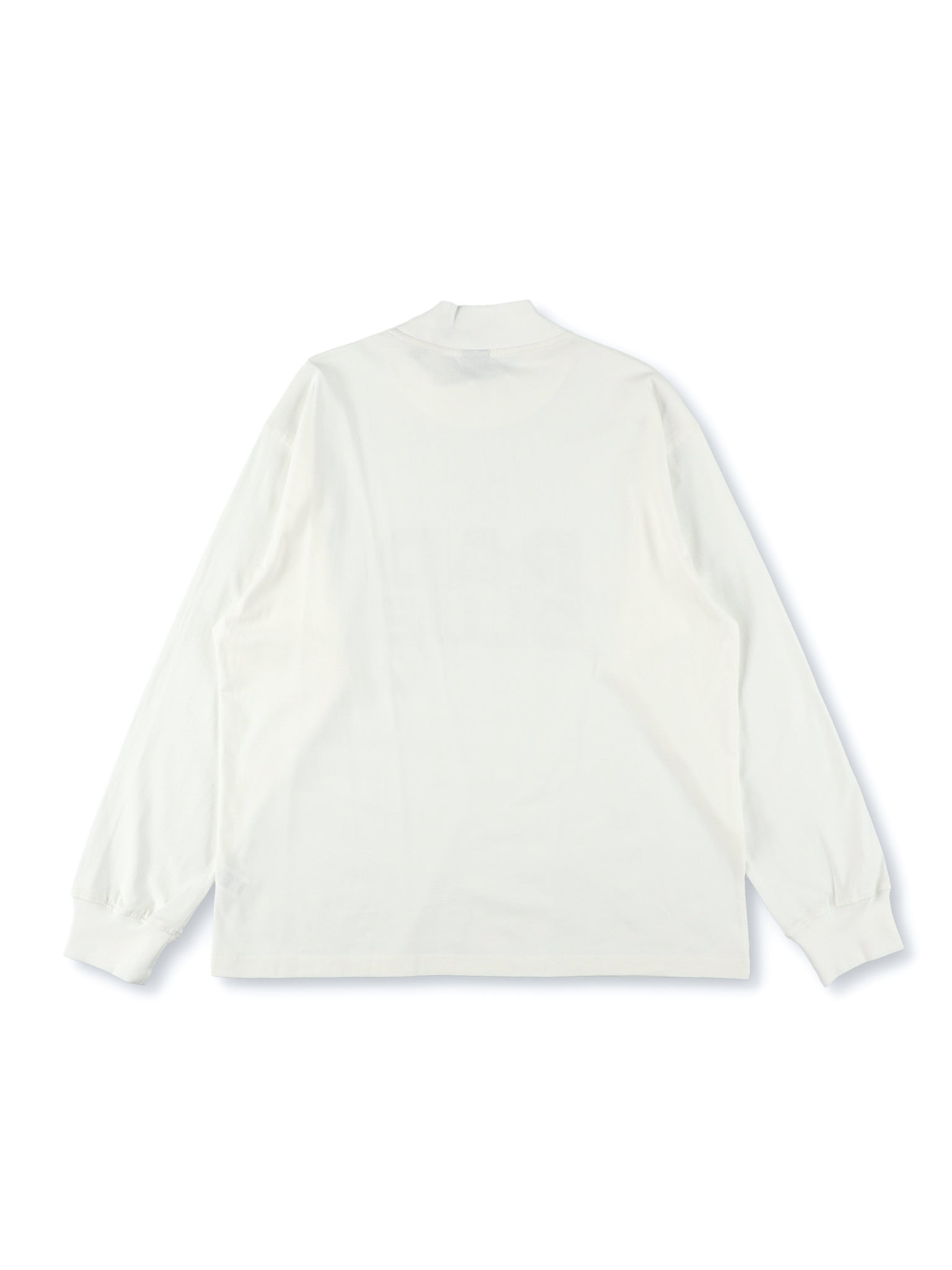 DrySilkyCotton® モックネックロングスリーブ【water surface】