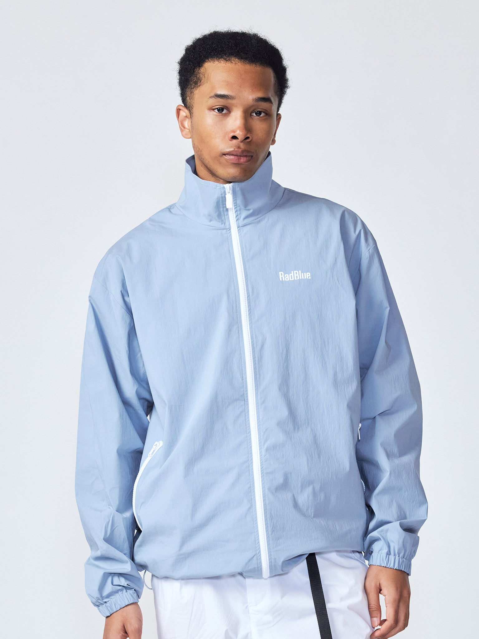 Tech Cotton Nylon Track Jacket