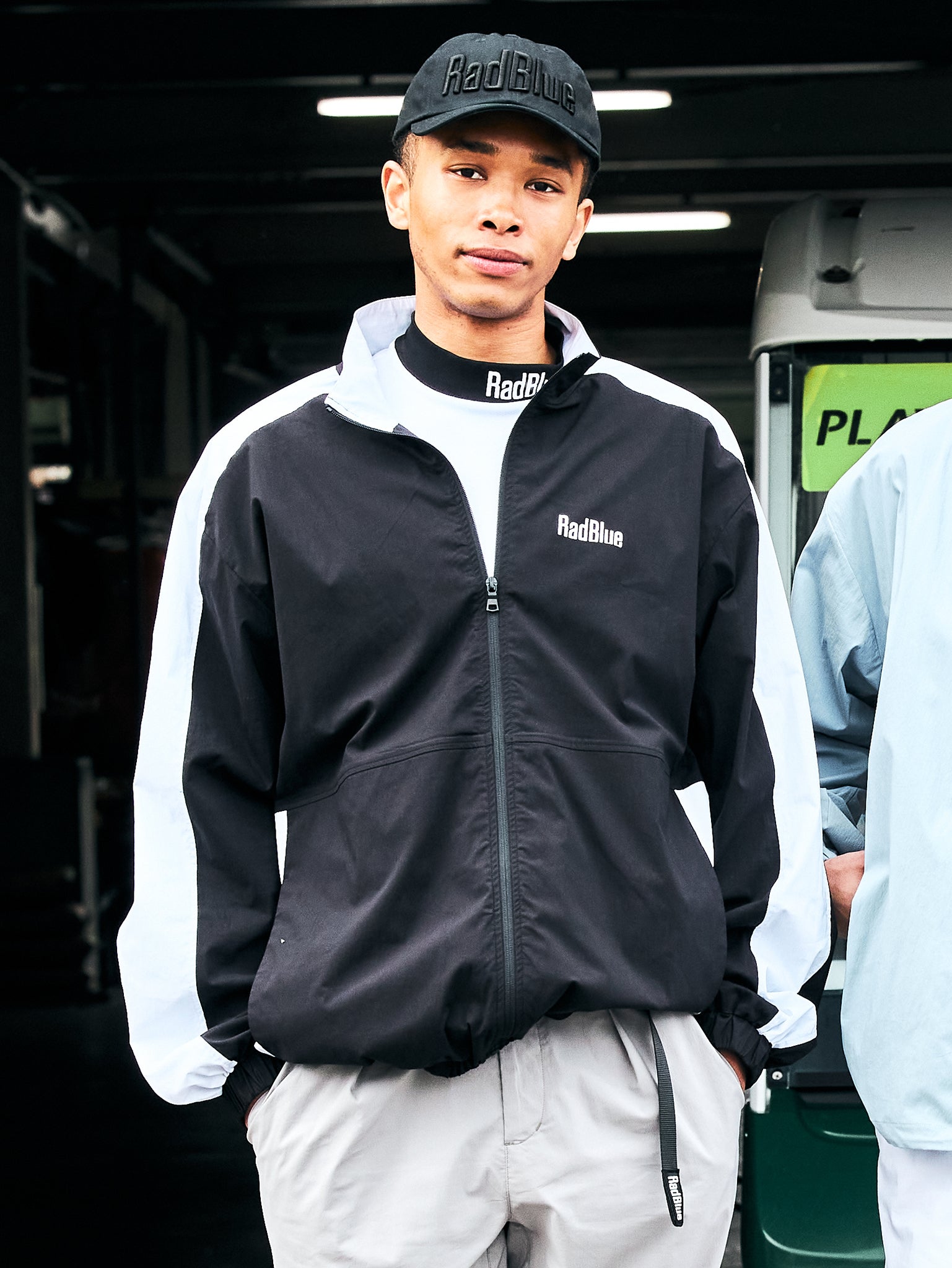 Tech Cotton Nylon Lined Track Jacket