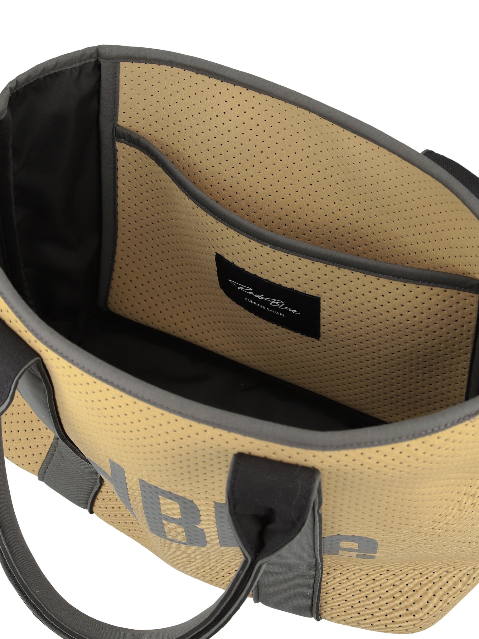 Punched Neoprene Inner Color Medium Tote