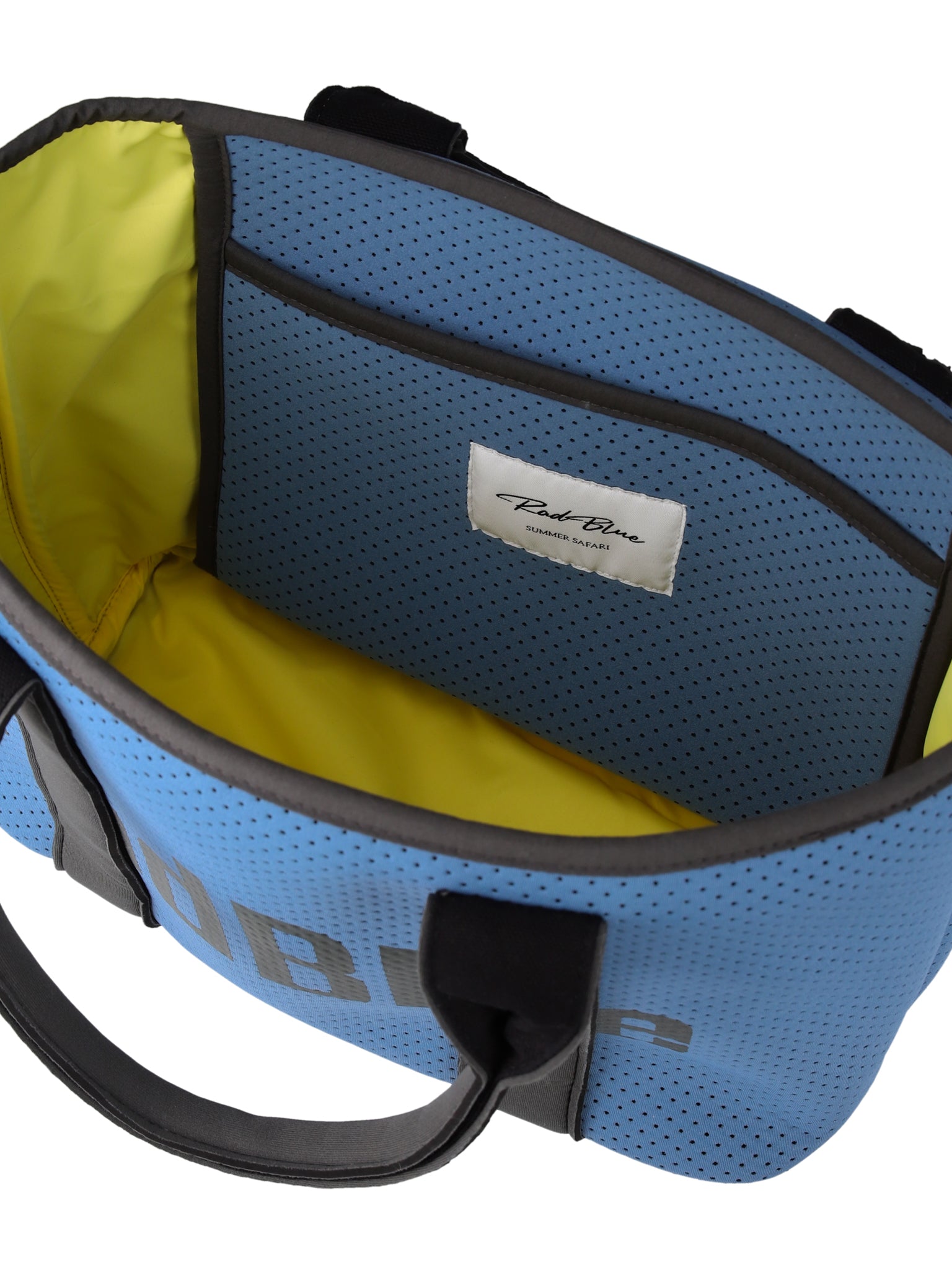 Punched Neoprene Inner Color Medium Tote