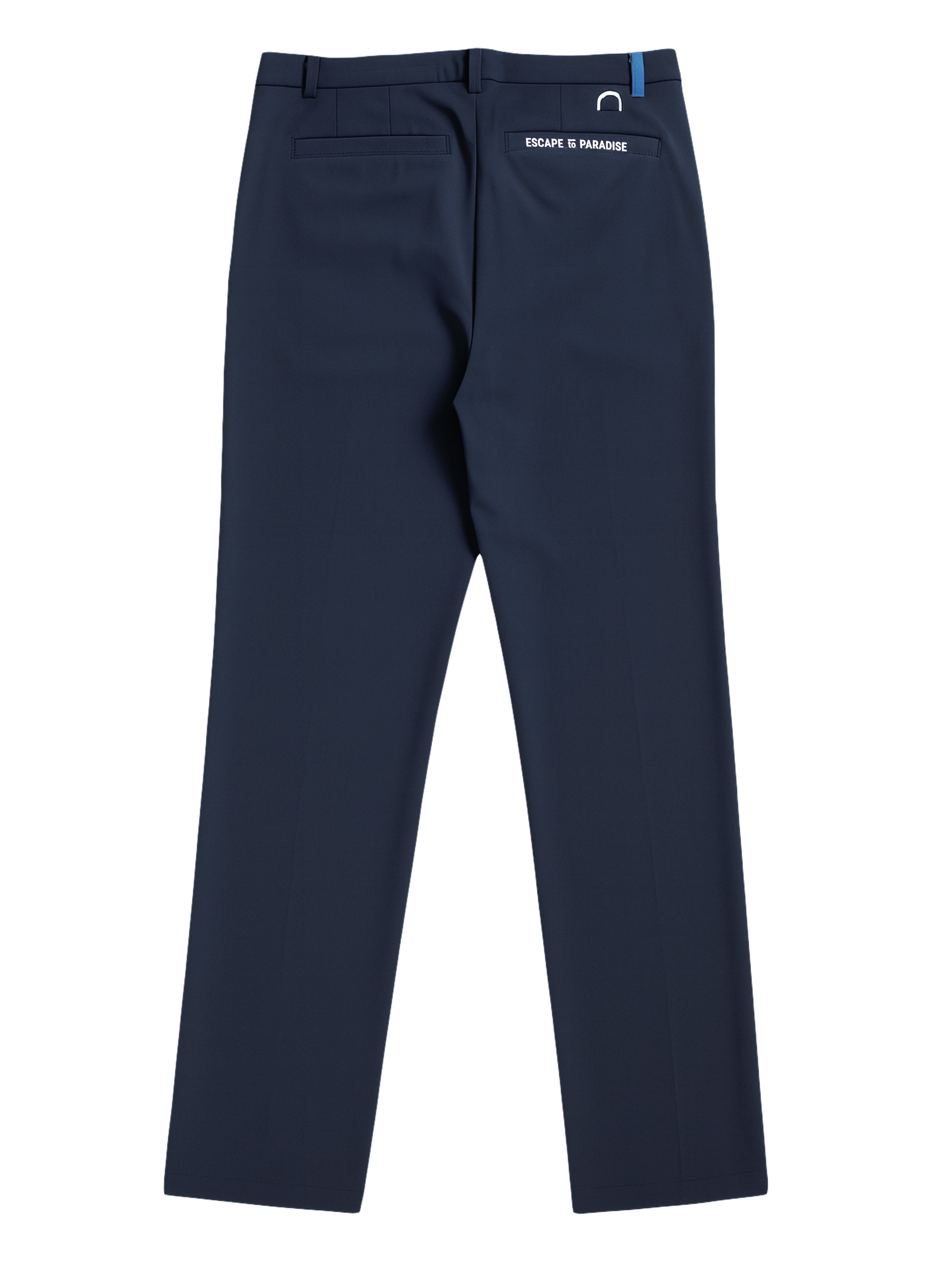 Stretch nylon tapered golf slacks