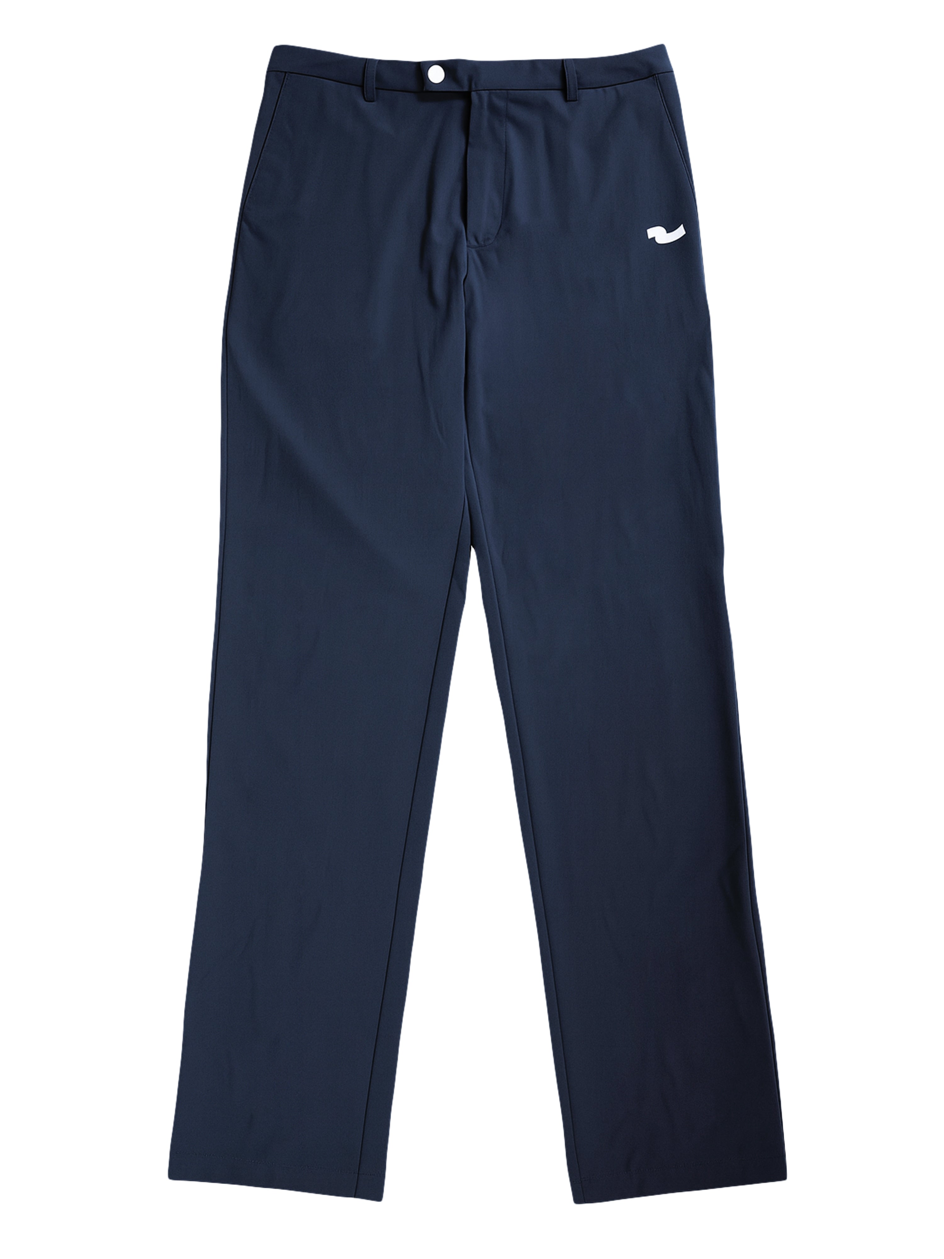 Stretch nylon tapered golf slacks