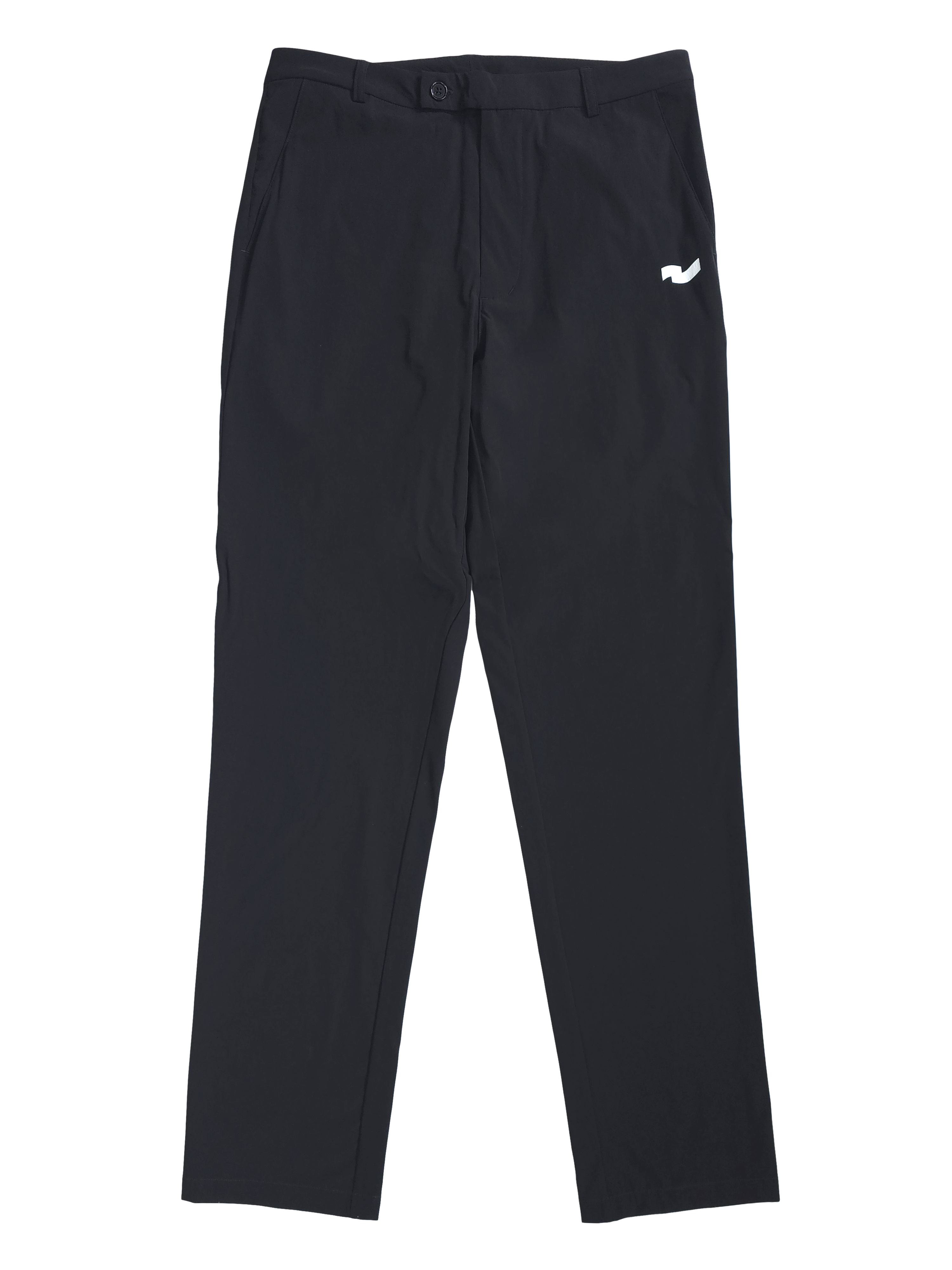 Stretch nylon tapered golf slacks