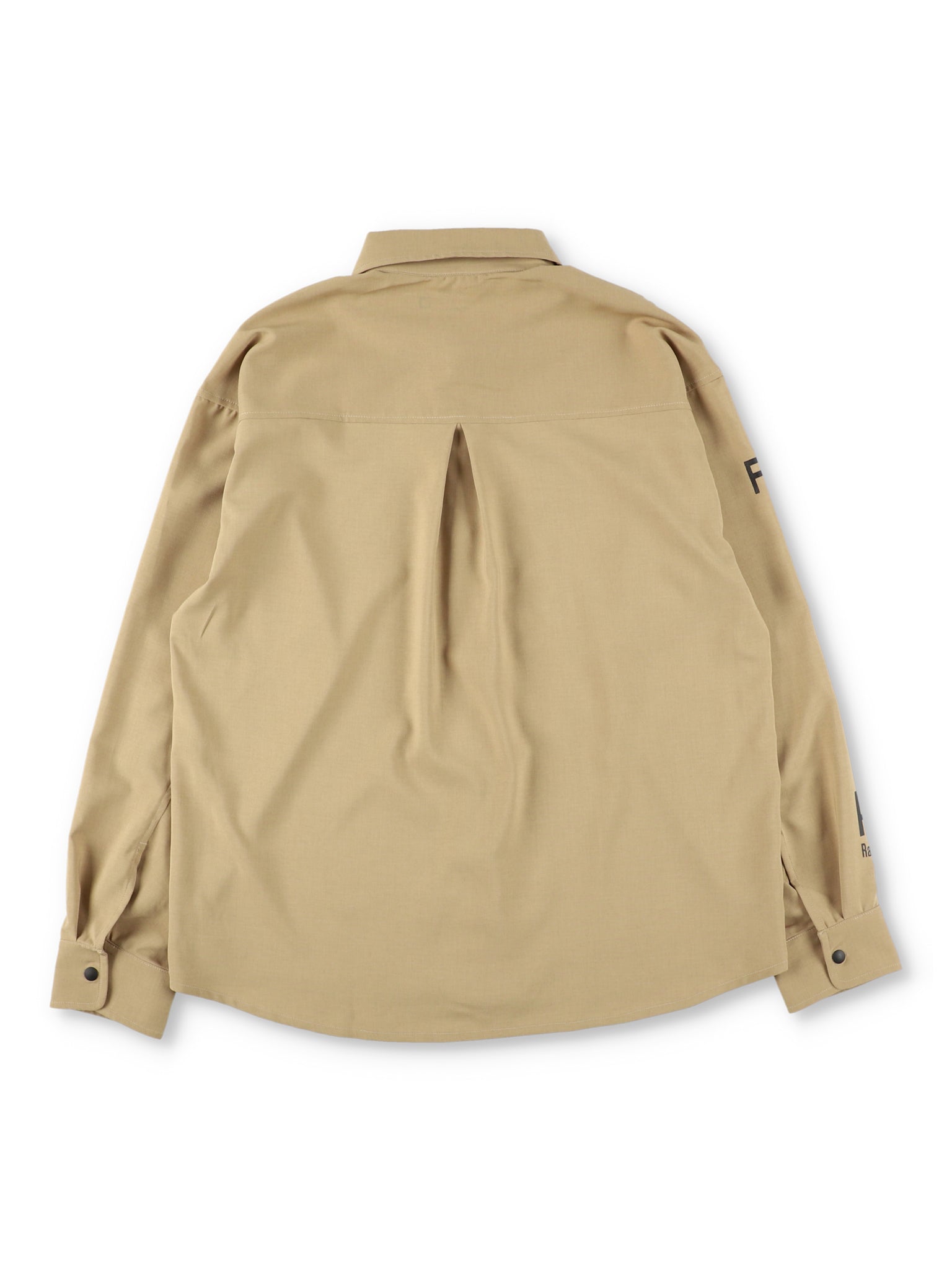 Reflax®RadBlue ×FlashPackerストレッチリネンライクシャツ