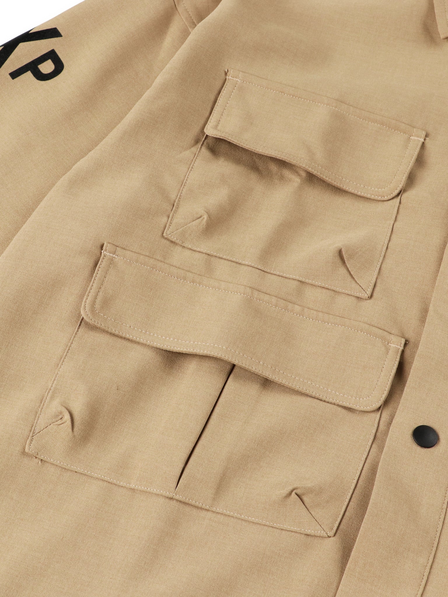 Reflax®RadBlue ×FlashPackerストレッチリネンライクシャツ