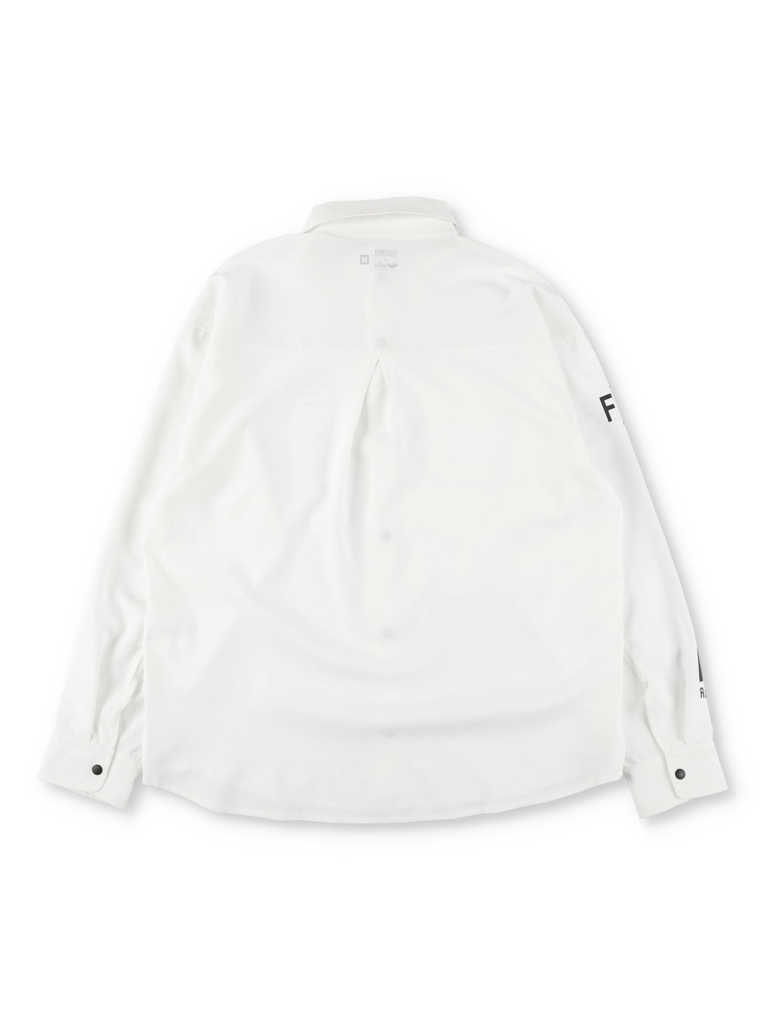 Reflax®RadBlue ×FlashPackerストレッチリネンライクシャツ