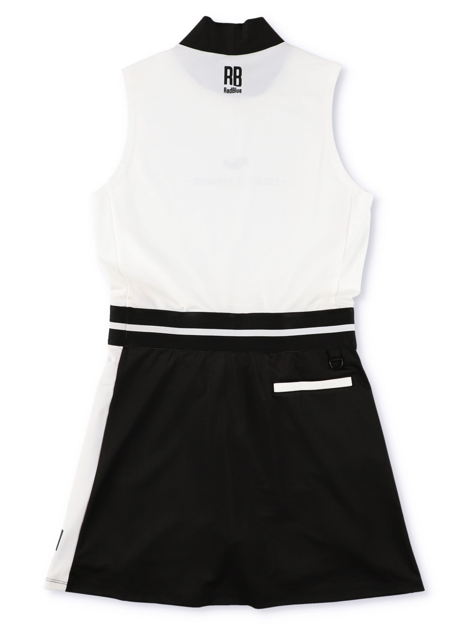 PHABOL® Mock Neck Sleeveless Dress