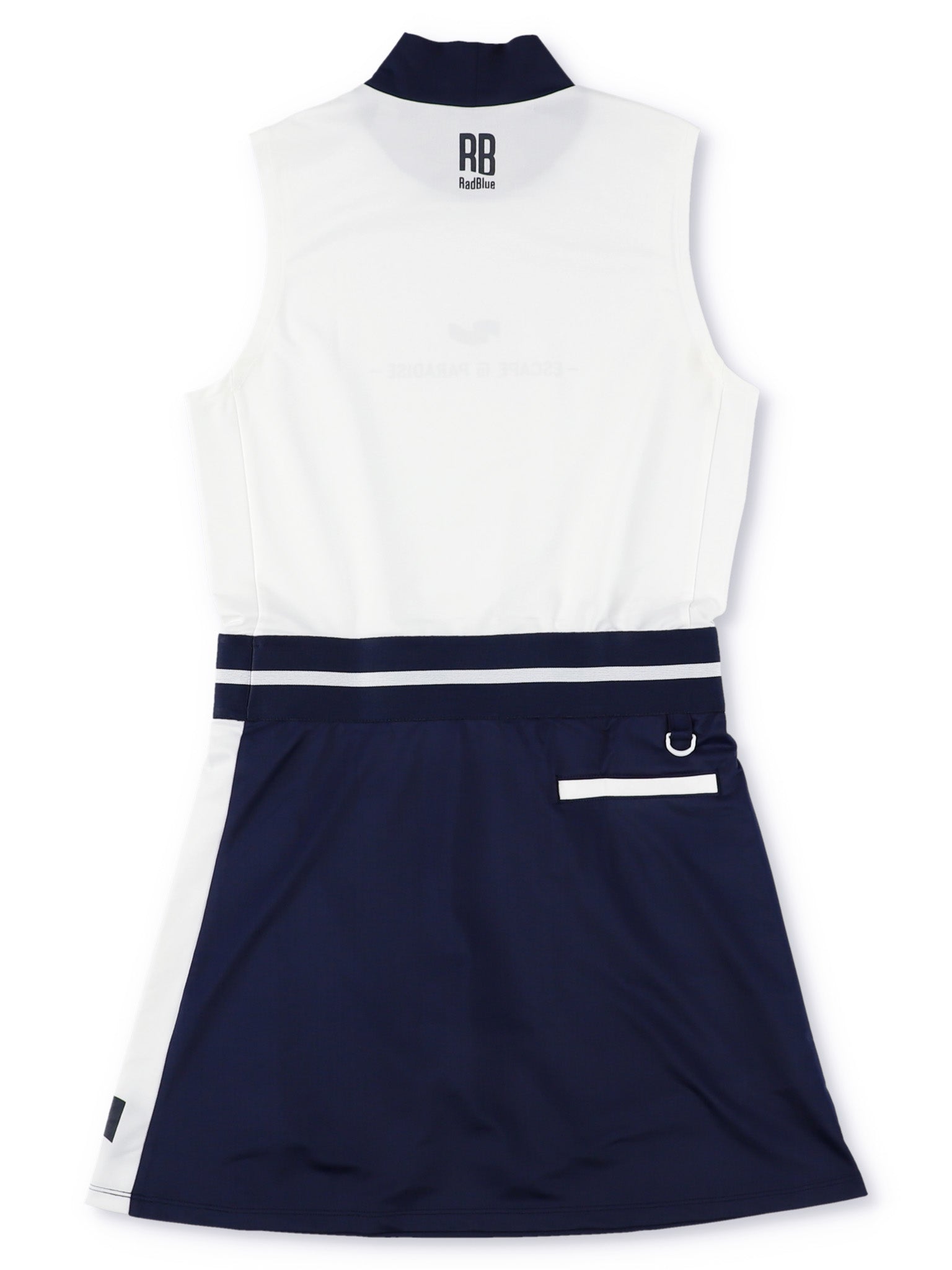 PHABOL® Mock Neck Sleeveless Dress