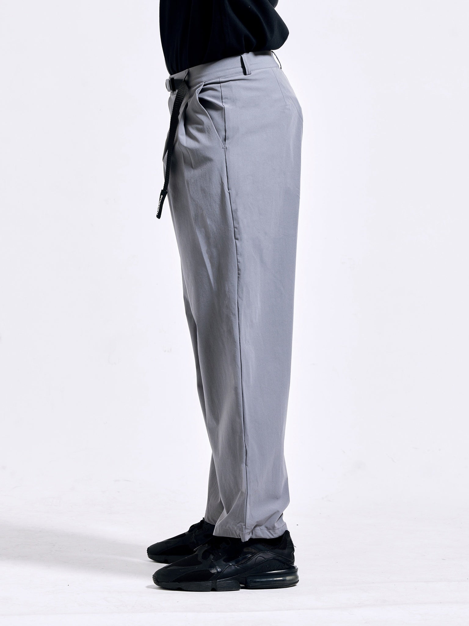 90's nylon wide jogger pants
