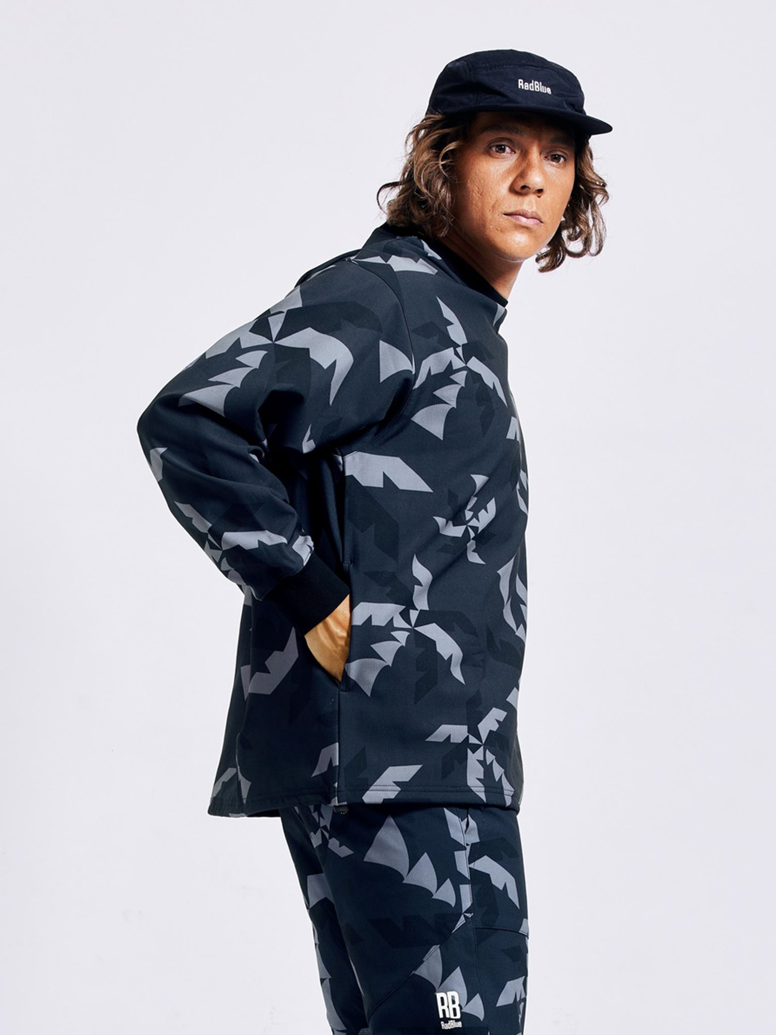 ウォームテックプルオーバー/スニード【CamoPalm】