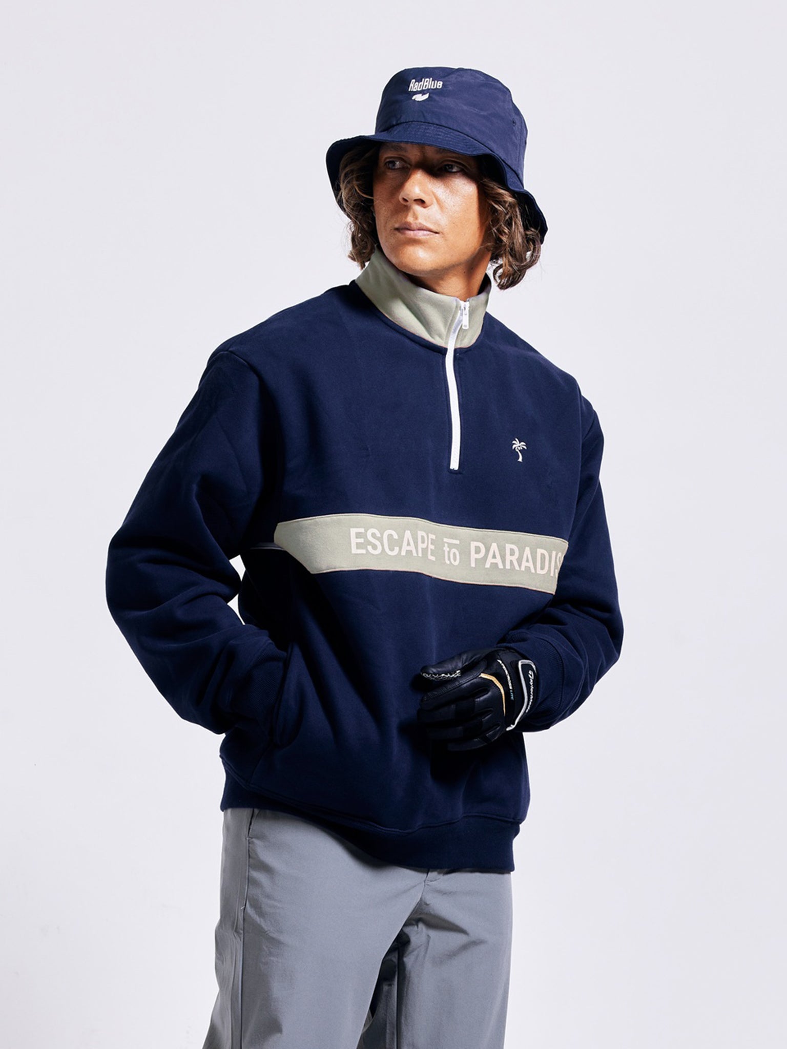 【極暖】UltraWalm®Heavy waight halfzip sweat