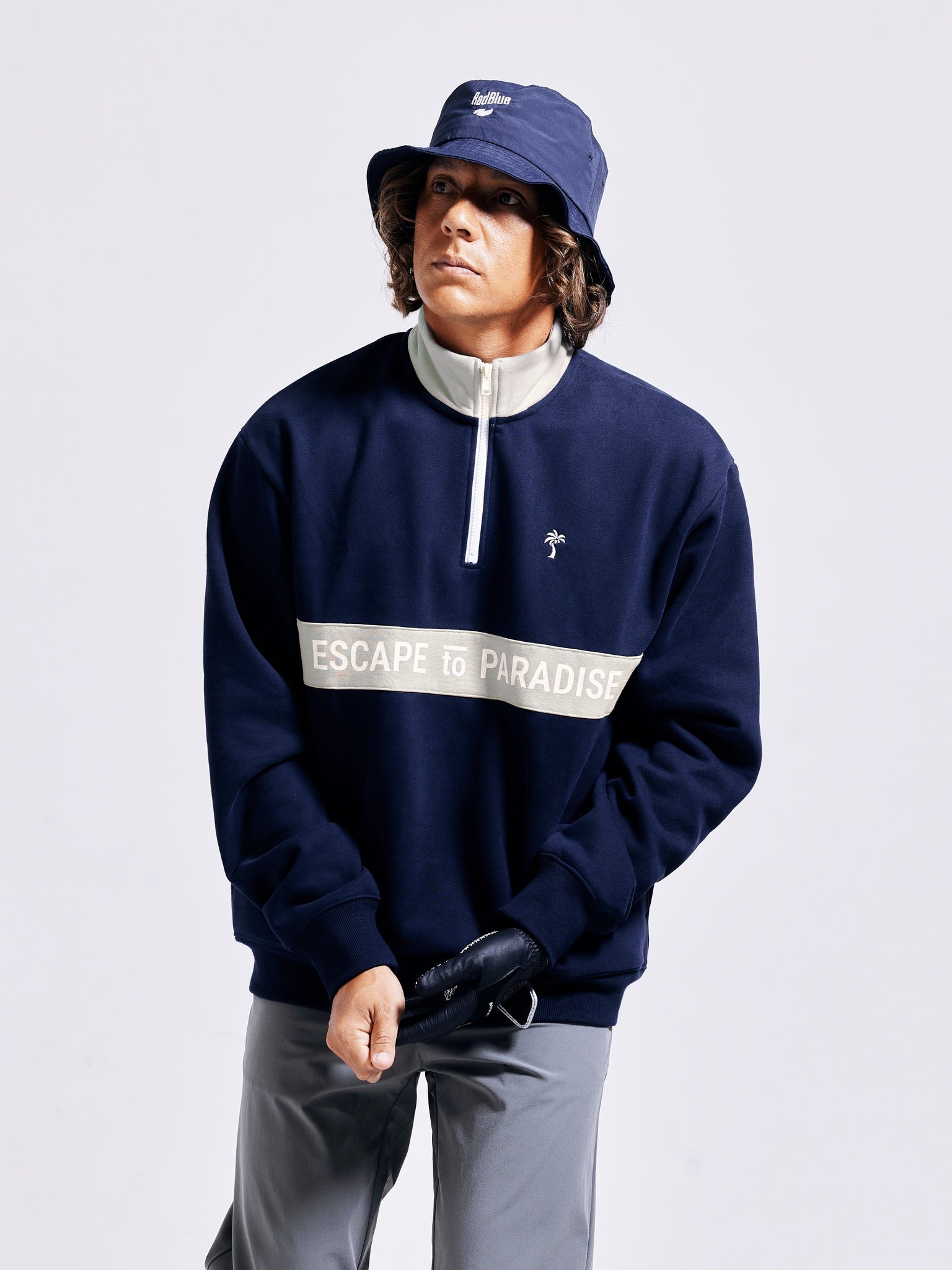【極暖】UltraWalm®Heavy waight halfzip sweat