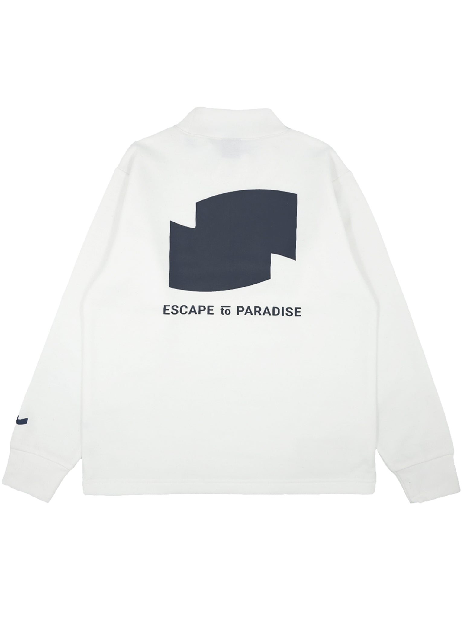 Women's ウールタッチモックネックロングスリーブ