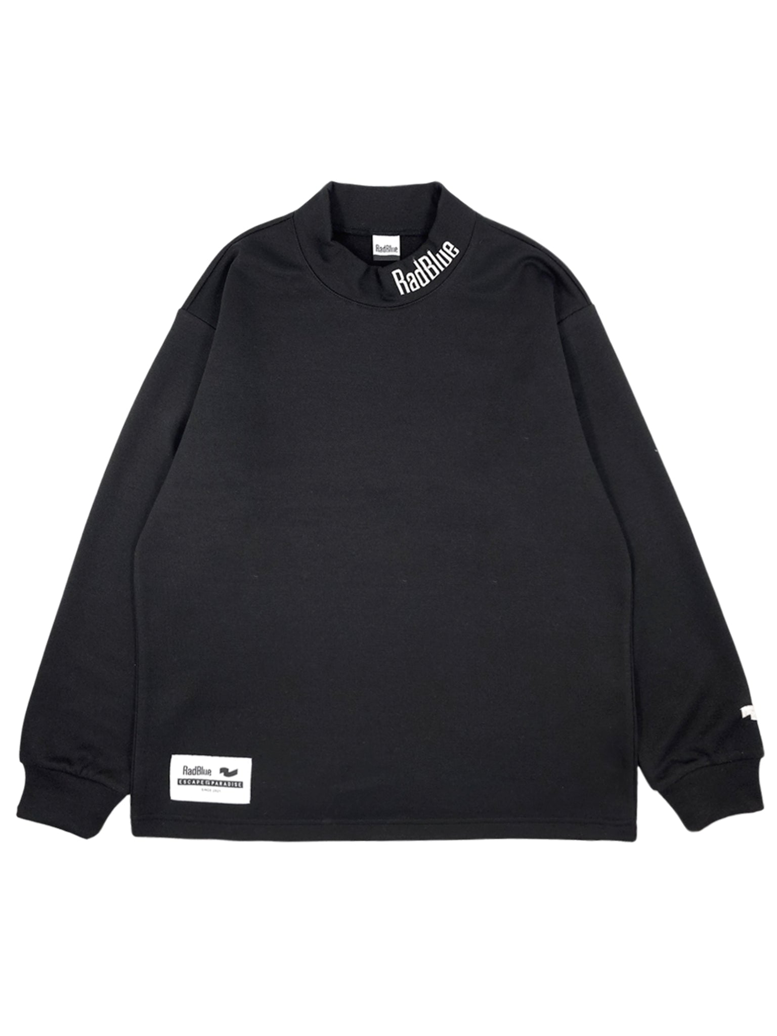 Women's ウールタッチモックネックロングスリーブ
