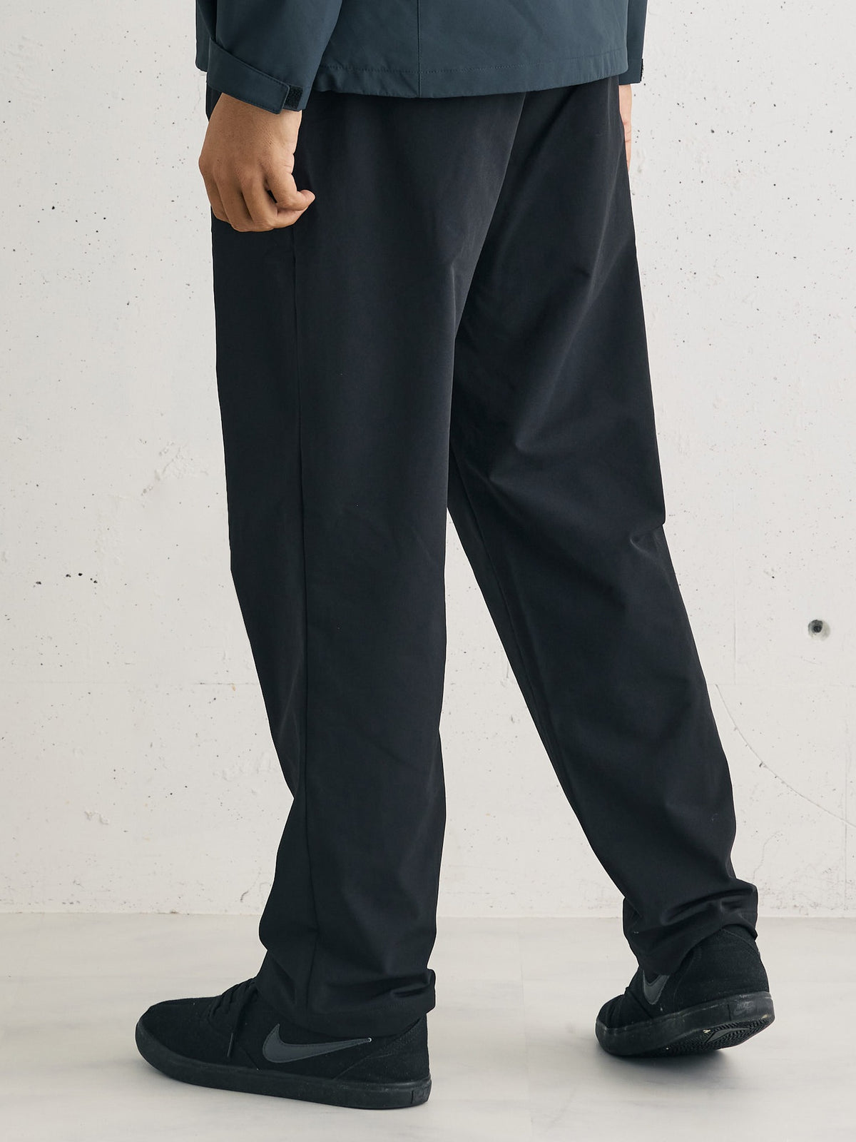 ナイロンストレッチ ワイドパンツ 4