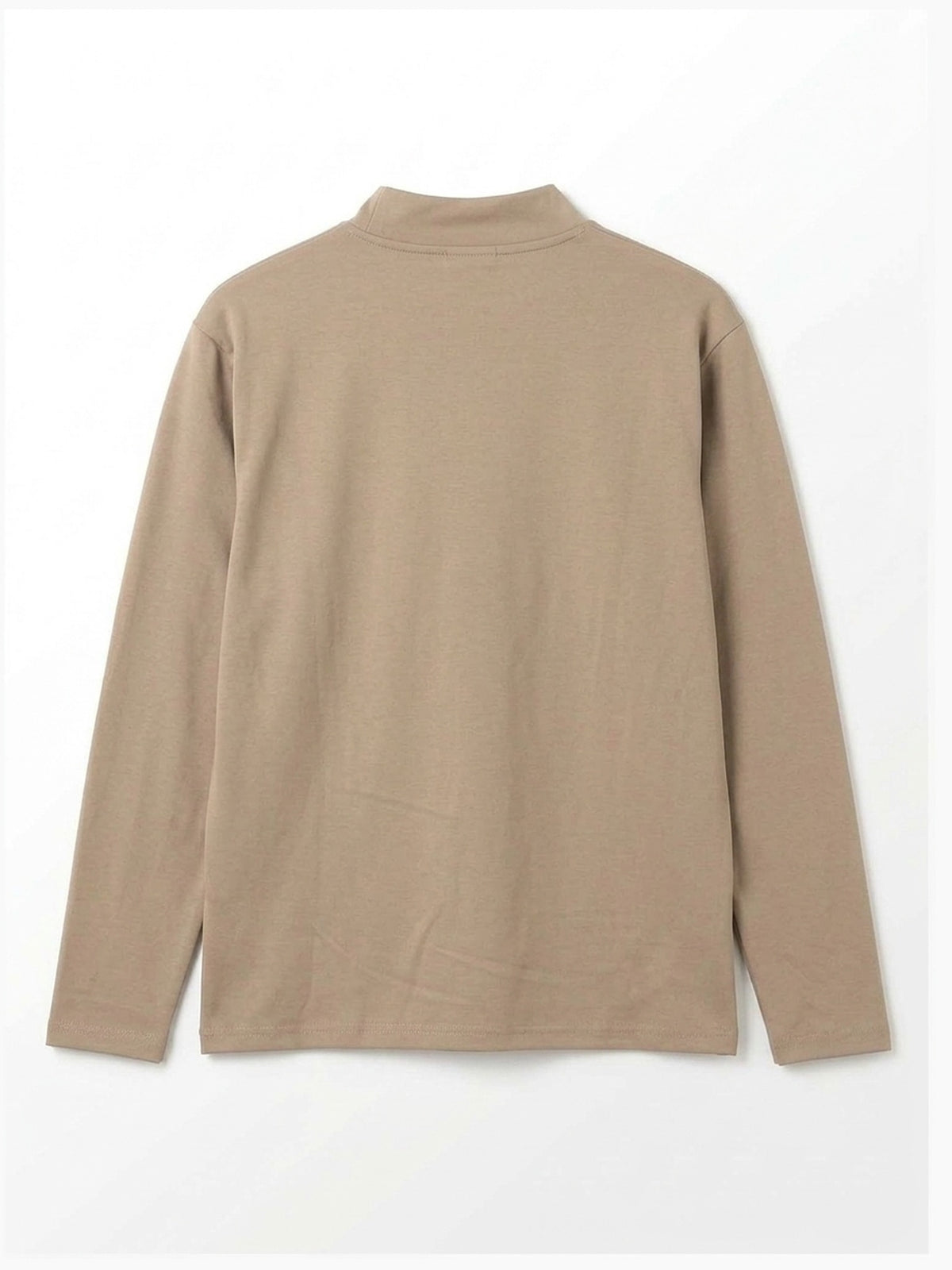 スムースモックネック ロングスリーブTシャツ 14