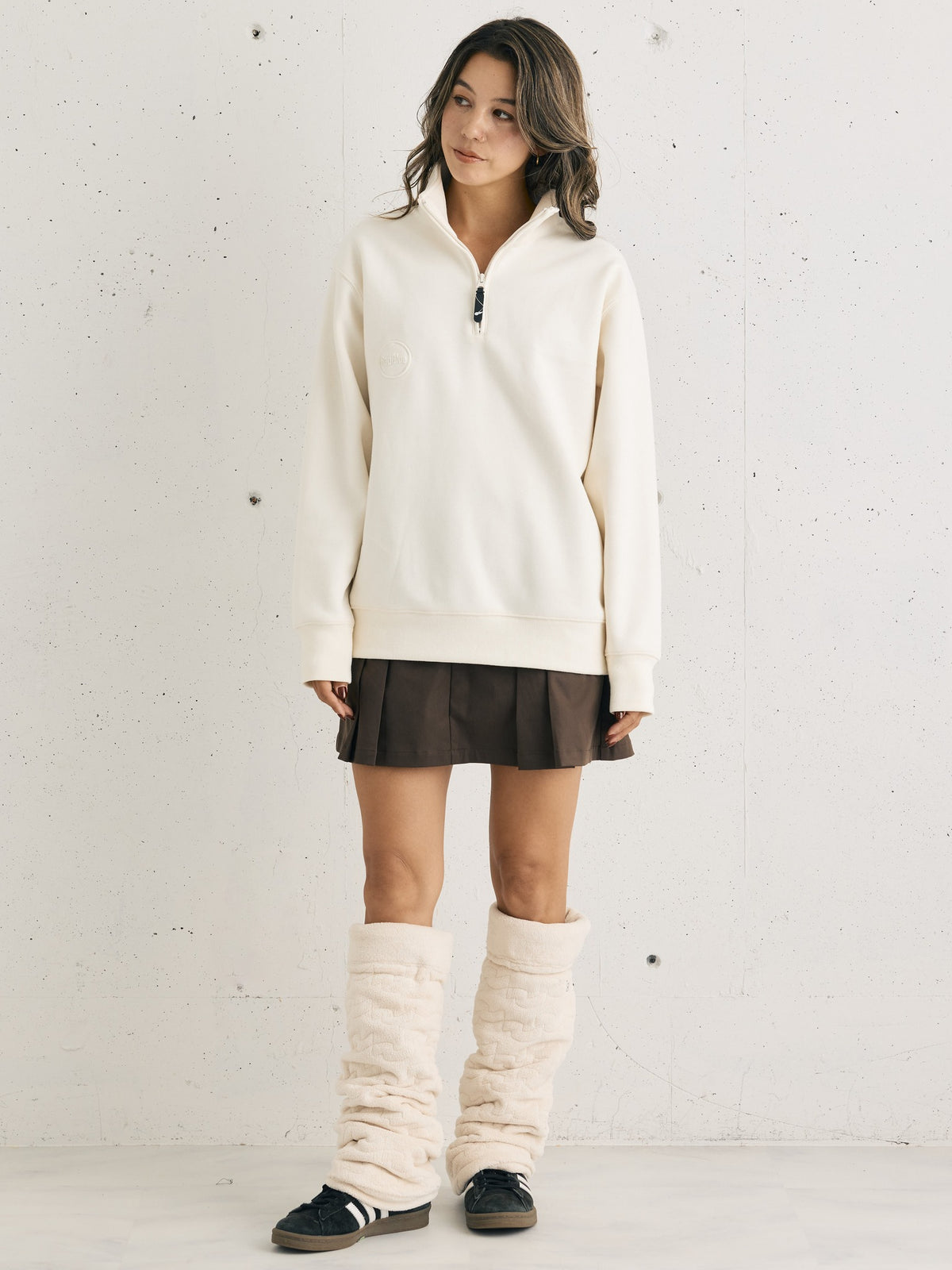 Women's コットンライク ムーブストレッチ スカート 2