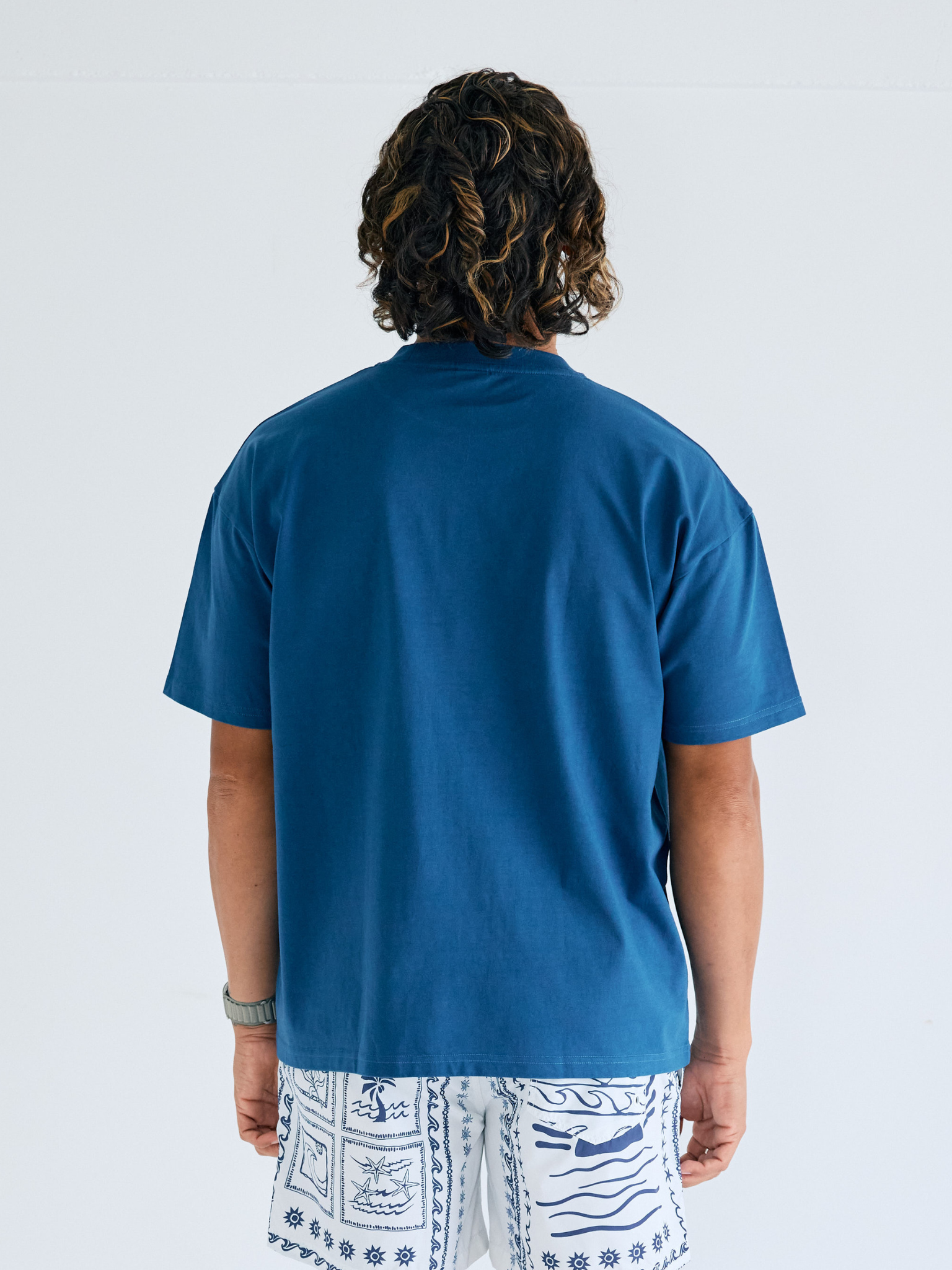 DrySilkyCotton Tshirt【seasalt】