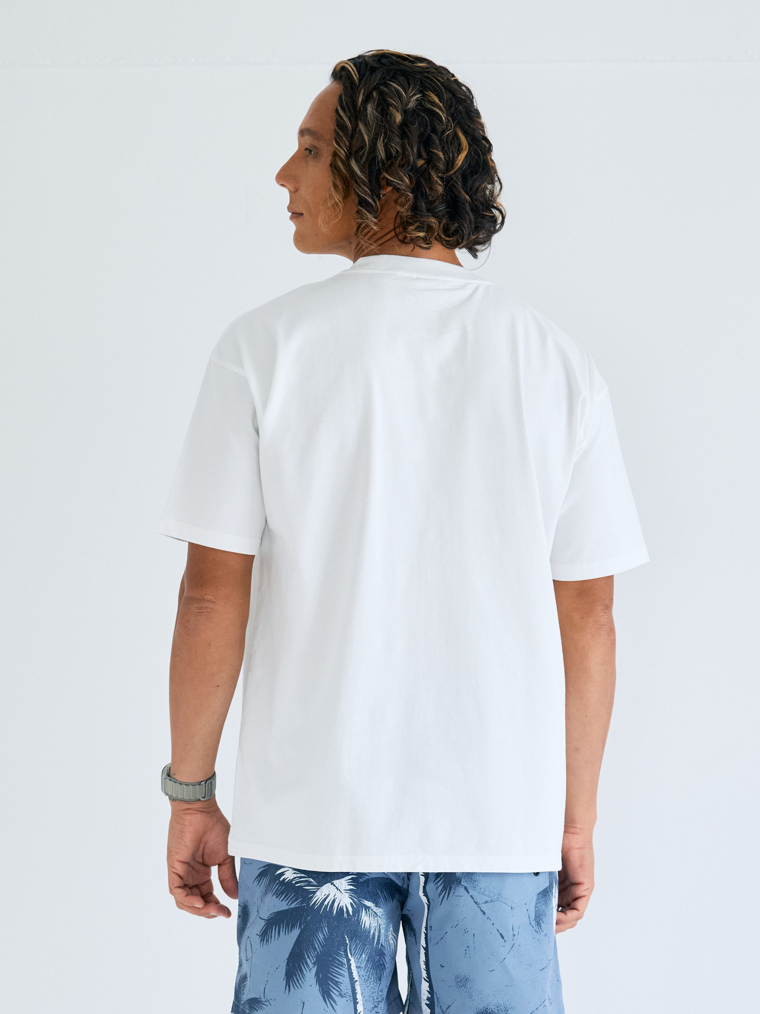 DrySilkyCotton Tshirt【seasalt】